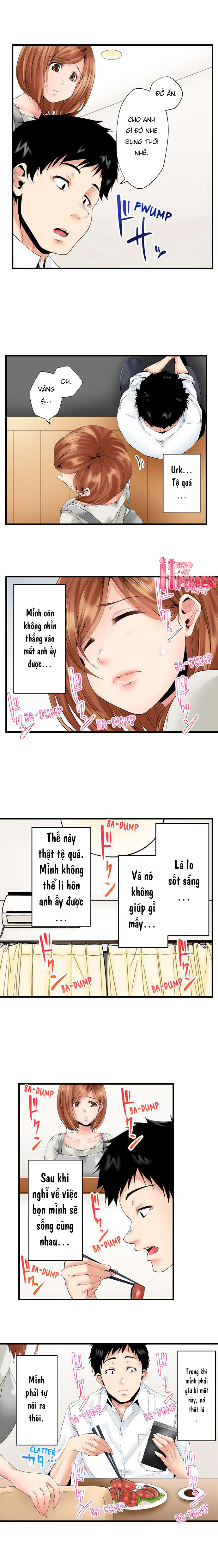 Đọc truyện hentai NTR Cô Hàng Xóm Ngay Trong Phòng Của Chồng Cô Ấy - Chapter 4