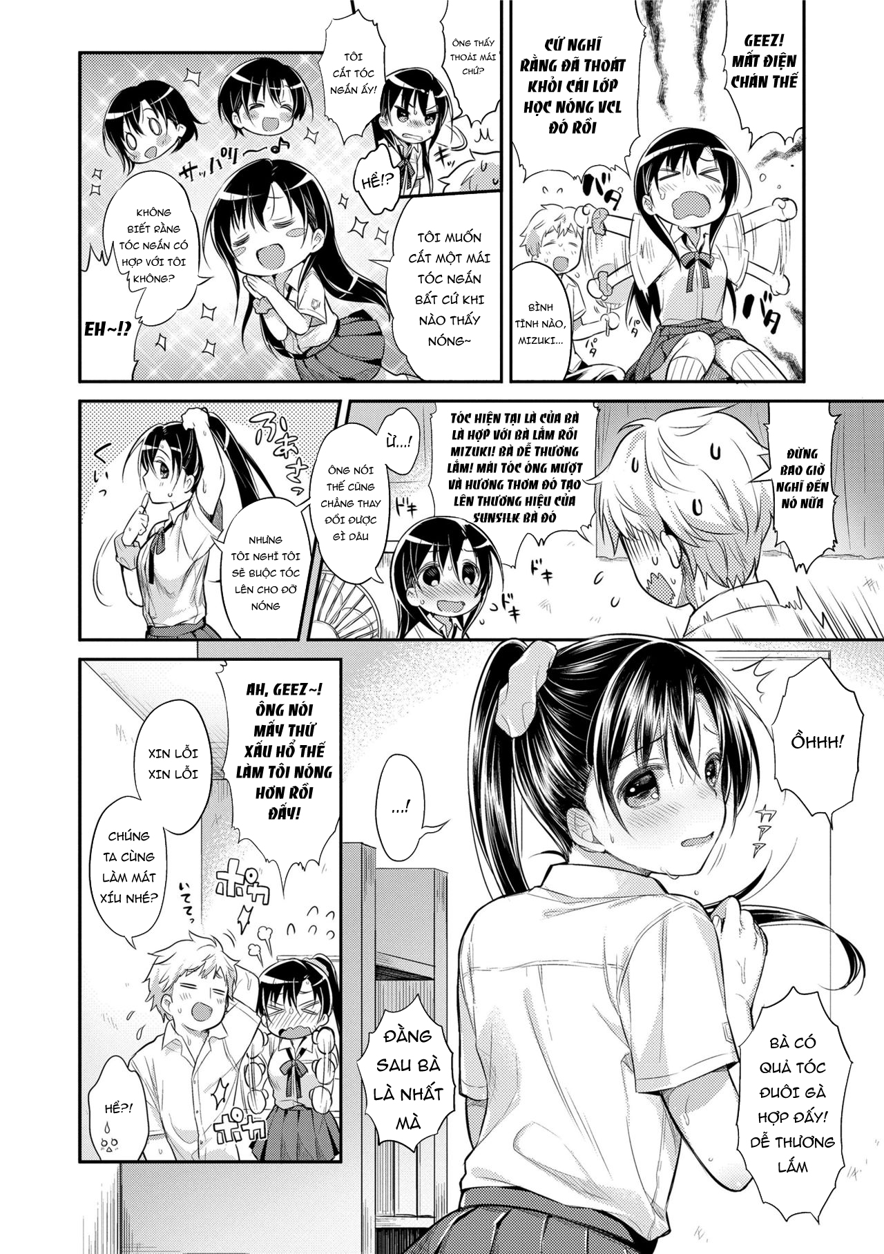 Đọc truyện hentai Hatsukoi Ecchi - First love H. - Chap 2: Hạ nhiệt