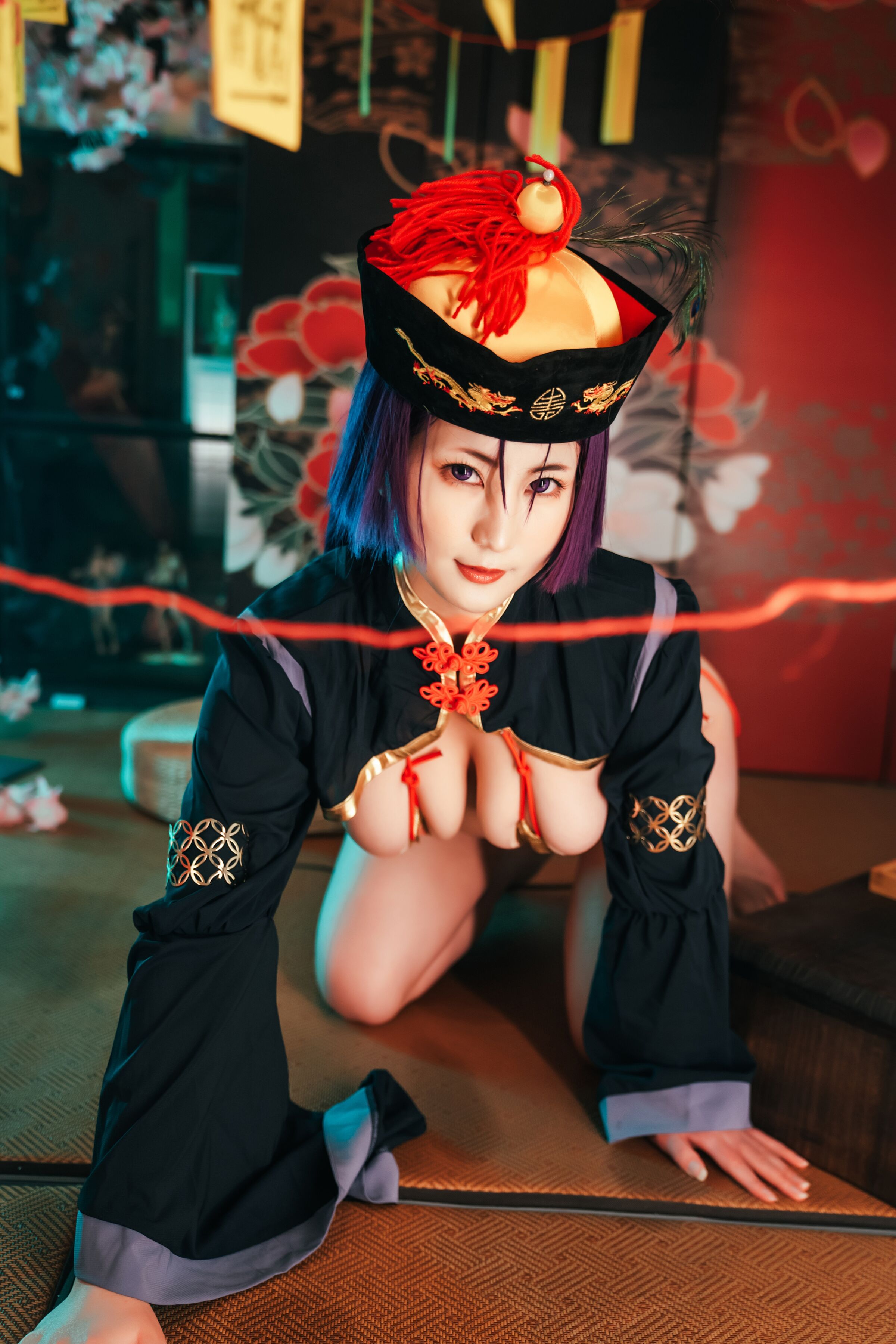 Đọc truyện hentai Tuyển tập Albums siêu phẩm Cosplay - Chap 508 - Xinglan is Lanlan and calls her Lanmei - Milky Zombie Girl