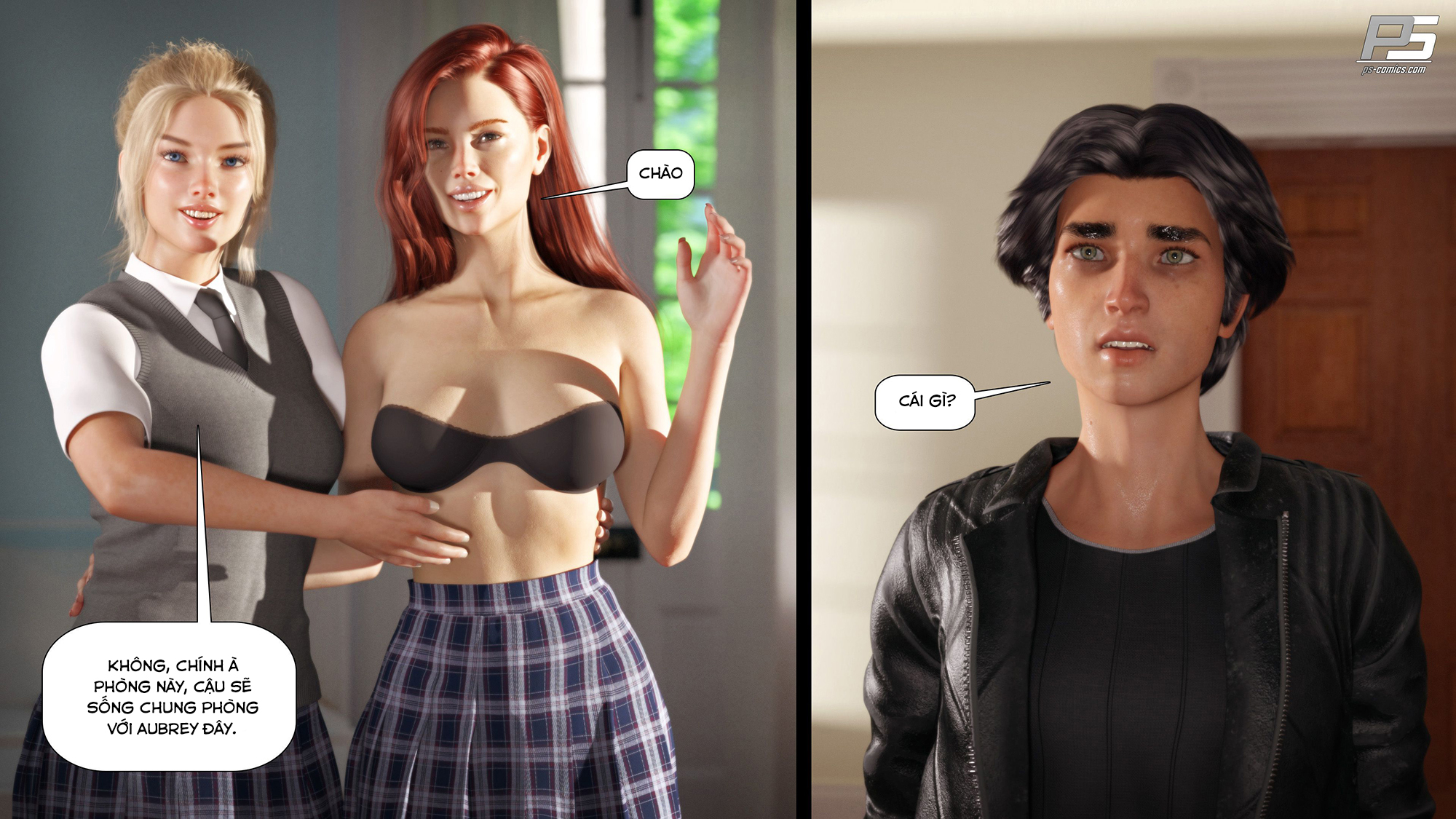 Đọc truyện hentai Milf Mansion - Vol 1 - Chương 3: Mình sẽ đợi cậu về.