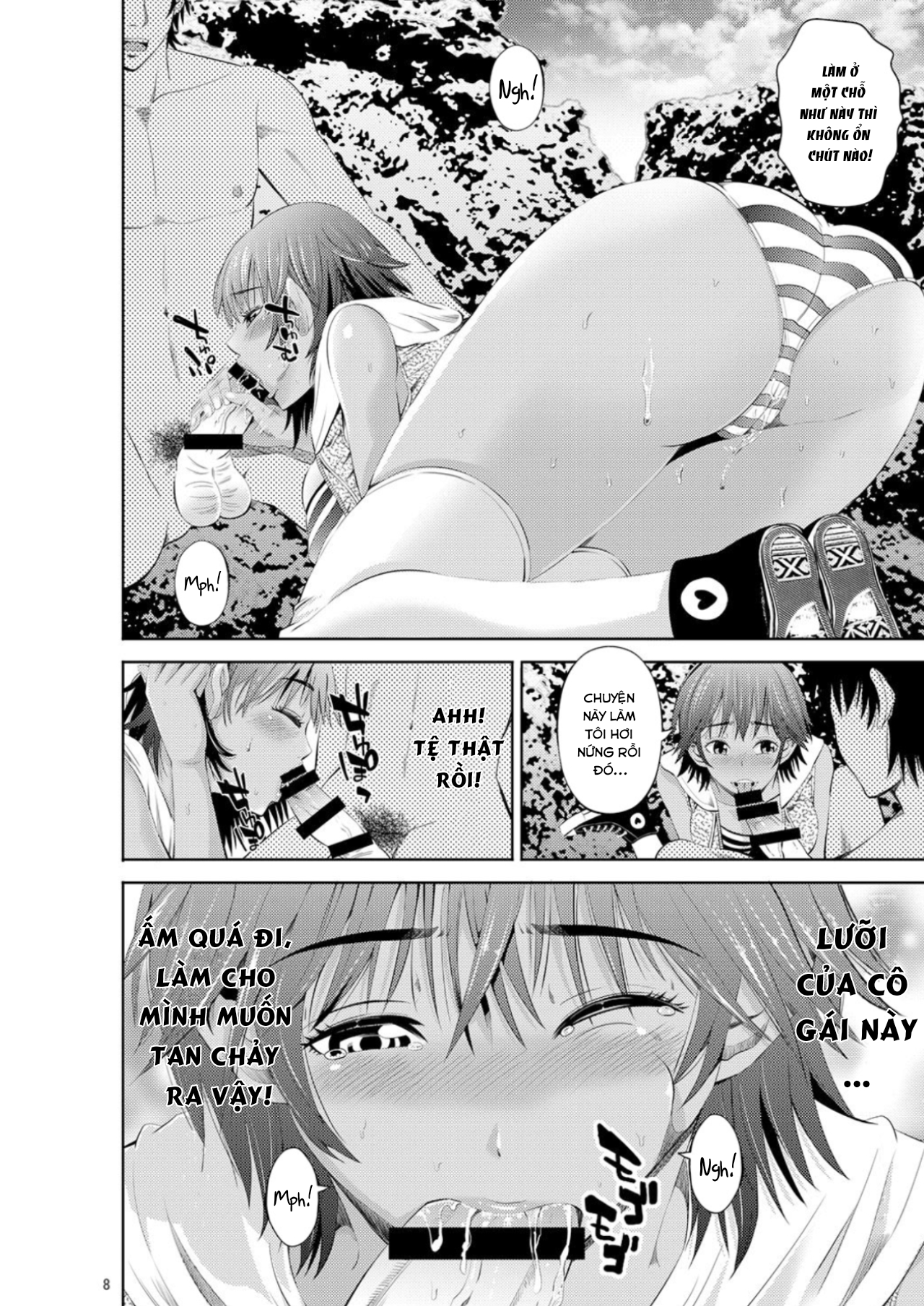 Đọc truyện hentai Tokonatsu Resort Nangoku Musume to NTR Sex - Oneshot