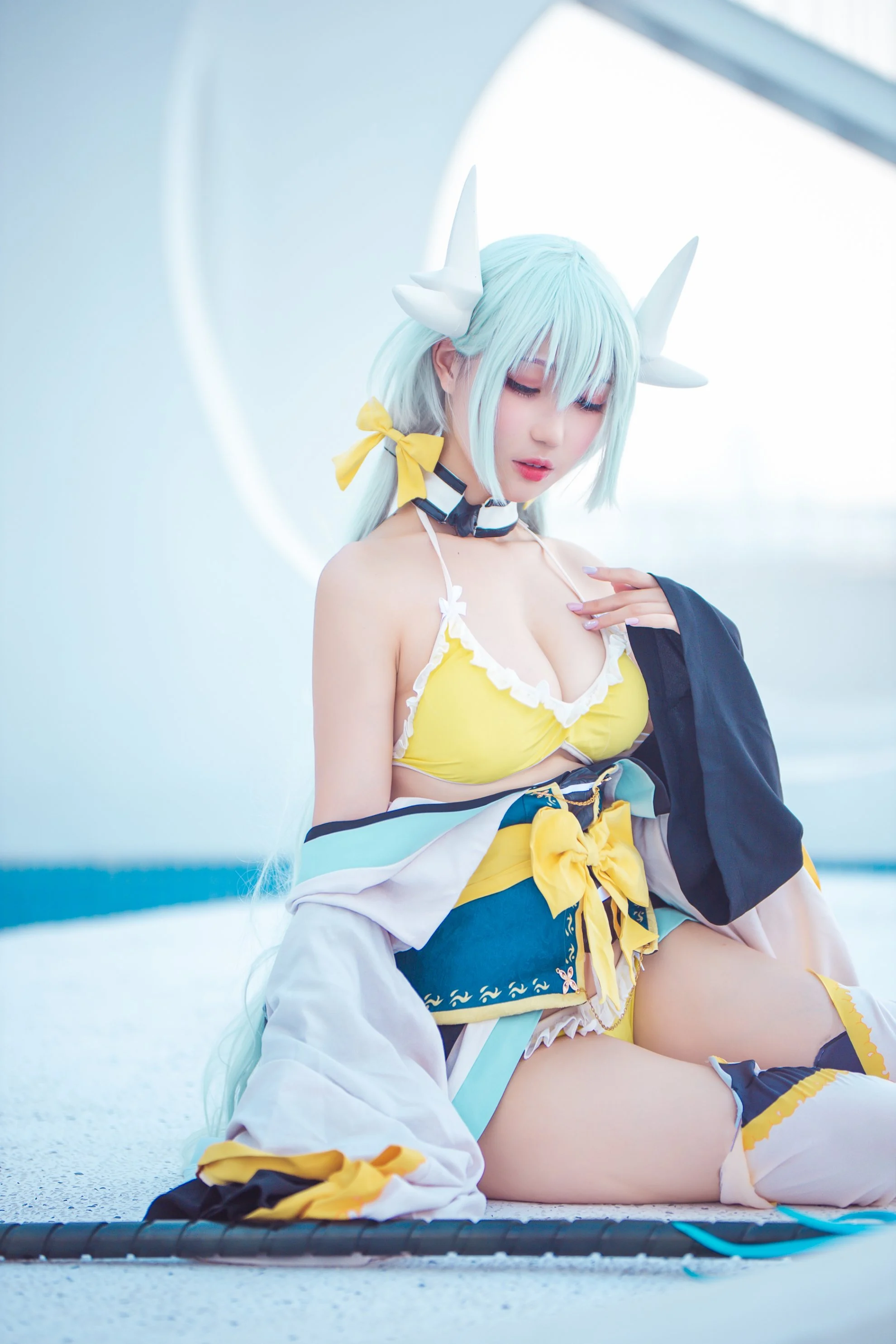 Đọc truyện hentai Tuyển tập Albums siêu phẩm Cosplay - Chap 888 - Zhou Ji is a cute rabbit NO.031 Qing Ji