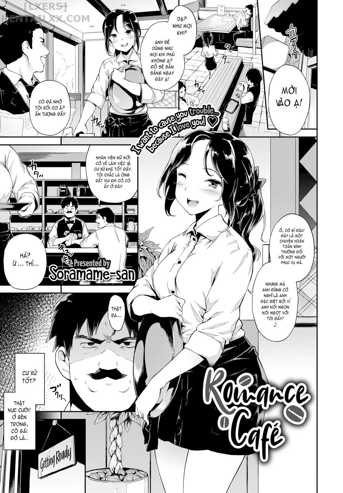 Đọc truyện hentai Romance Cafe - Oneshot