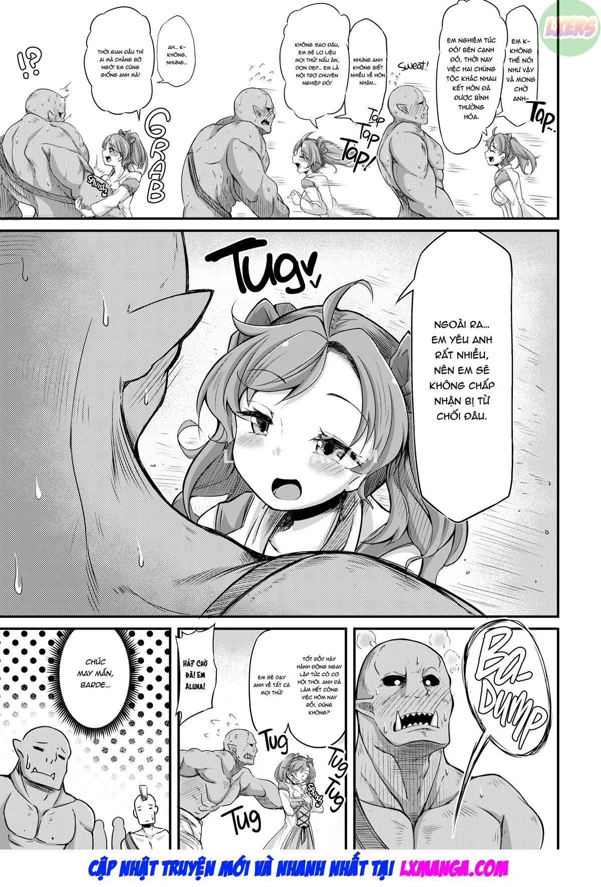 Đọc truyện hentai Tái thiết!? Thụ tinh giữa các loài - Chap 3