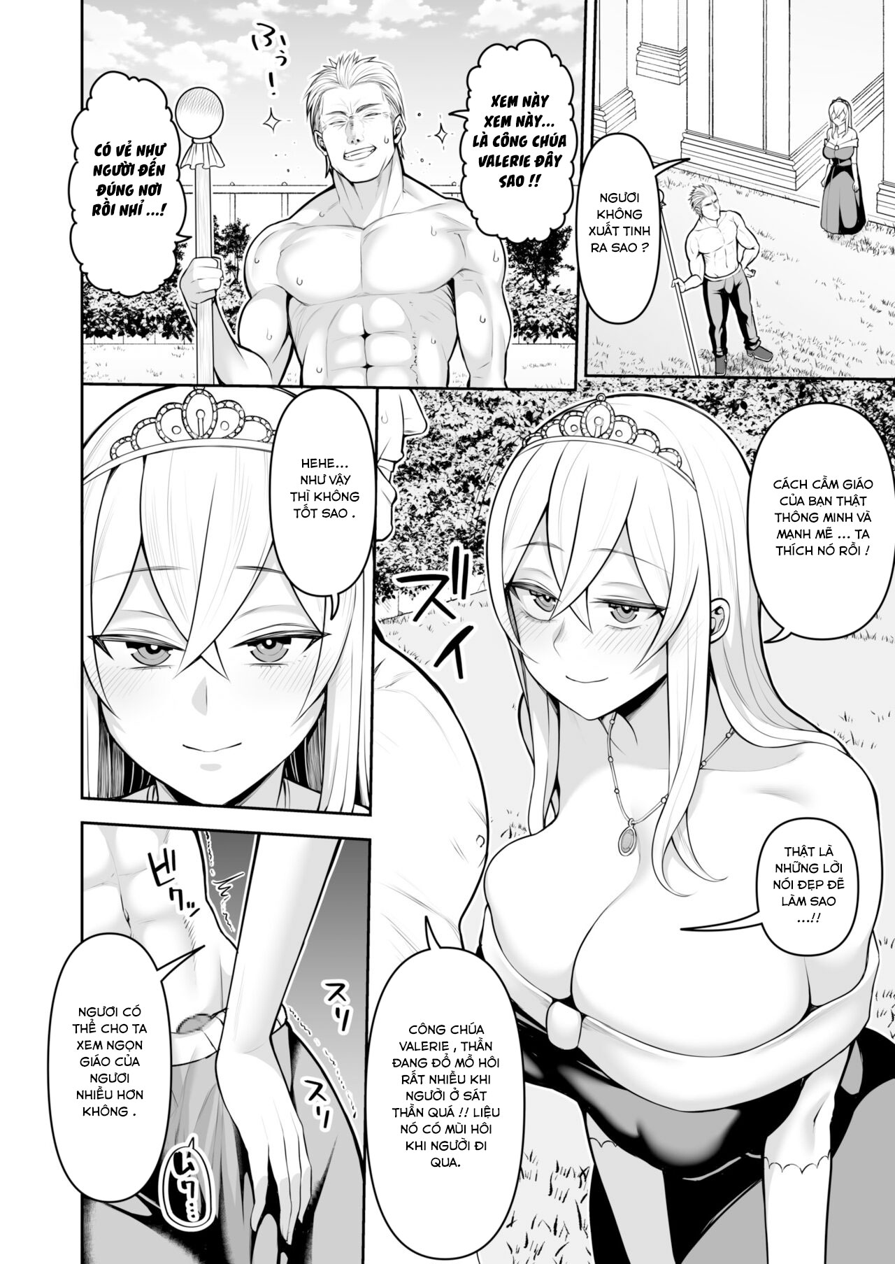 Đọc truyện hentai Valerie Monogatari ~Oujo-sama wa Yaritai Houdai - Chap 1