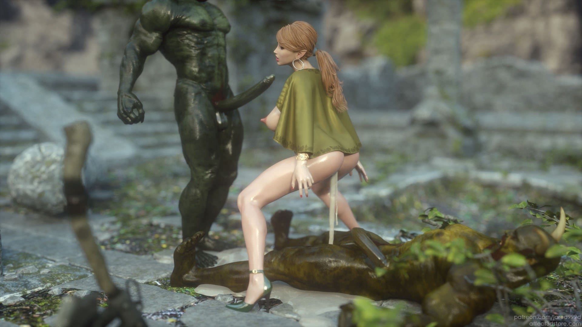 Đọc truyện hentai Elf Slave - Chapter 1: Side B