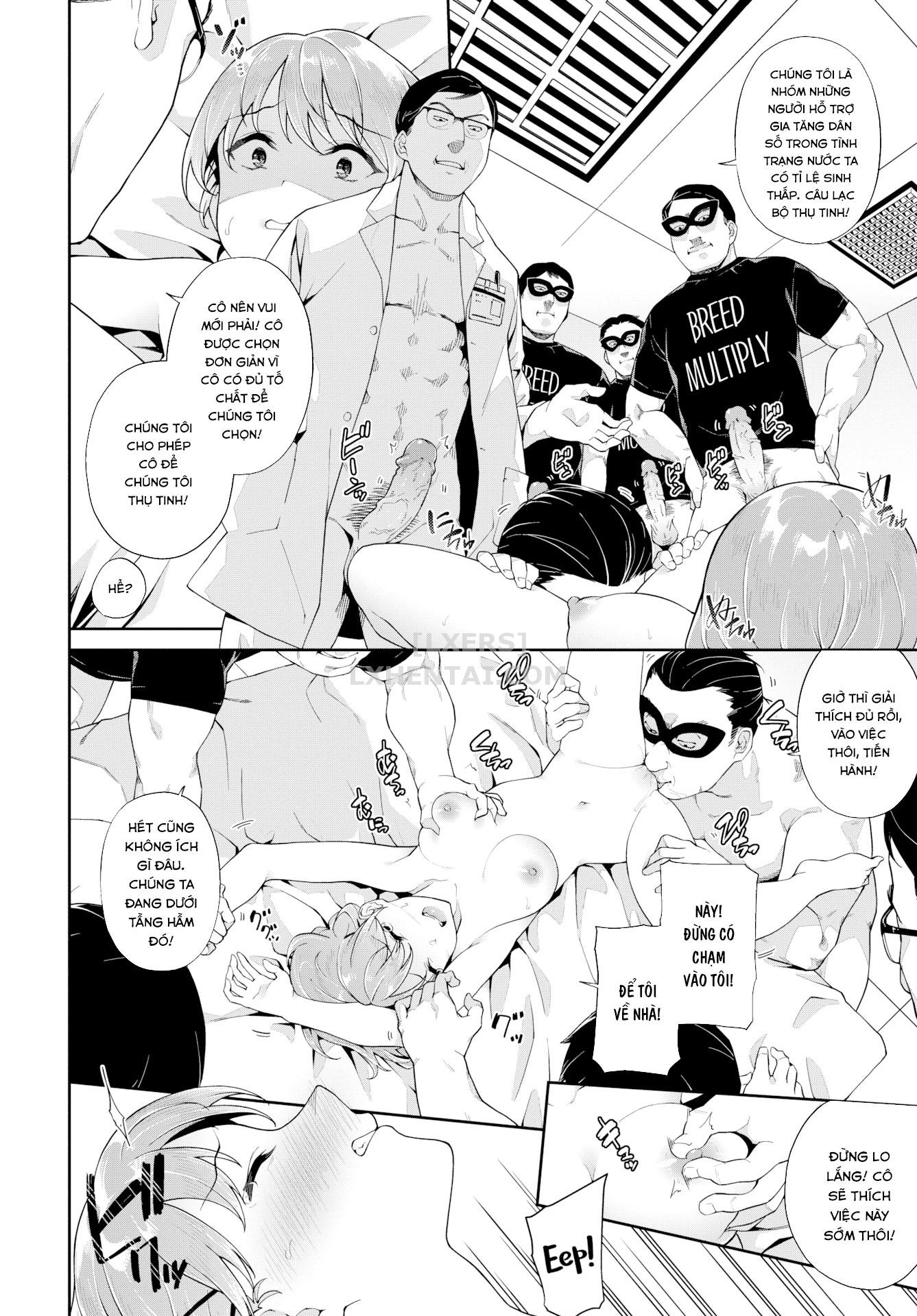 Đọc truyện hentai Welcome to the Impregnation Club - Oneshot