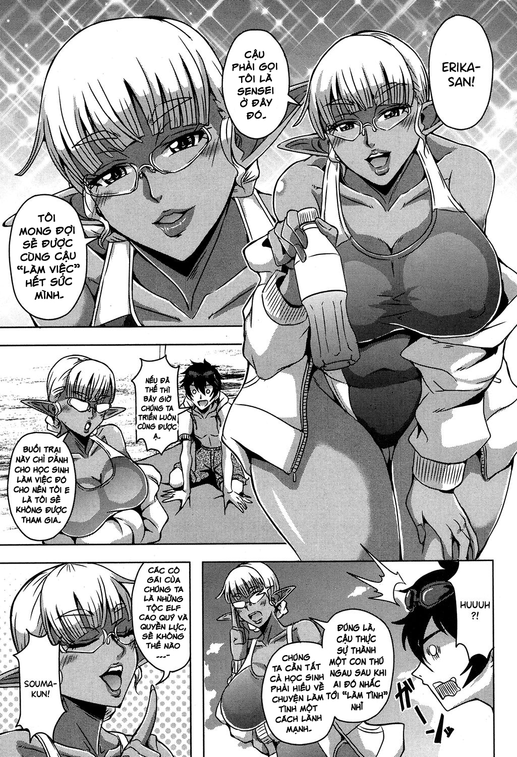 Đọc truyện hentai Trường Học Elf Và Kì Cắm Trại Đặc Biệt - Oneshot
