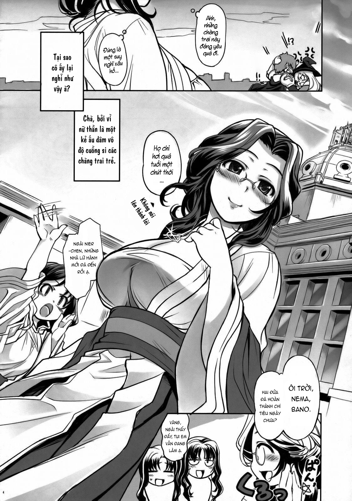 Đọc truyện hentai Chào Mừng Đến Với Ngôi Đền Freya! - 1shot