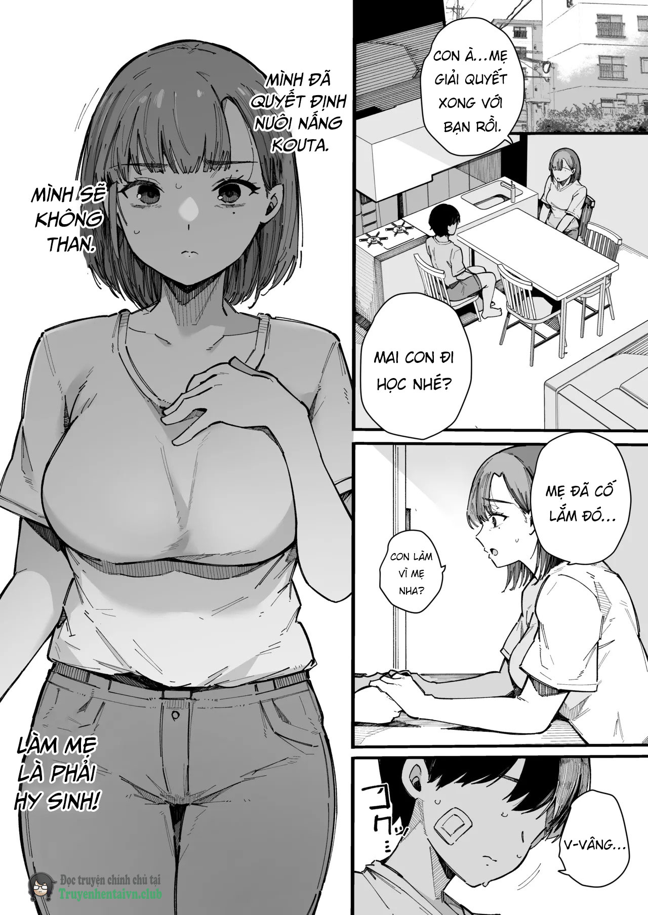 Đọc truyện hentai Hahaoya de Irarenaku Natta Watashi - Oneshot