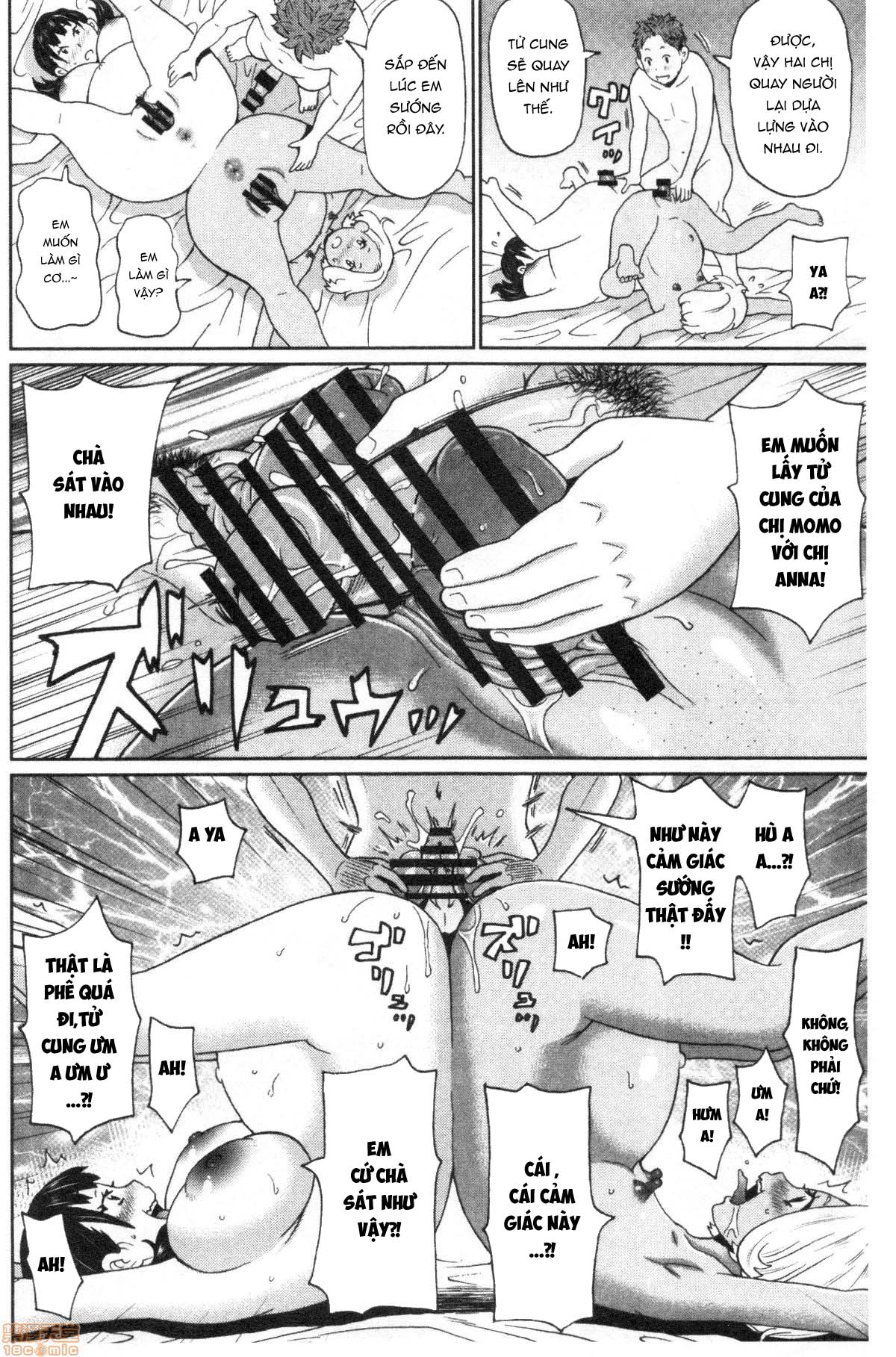 Đọc truyện hentai Những bà bầu tham lam - Oneshot