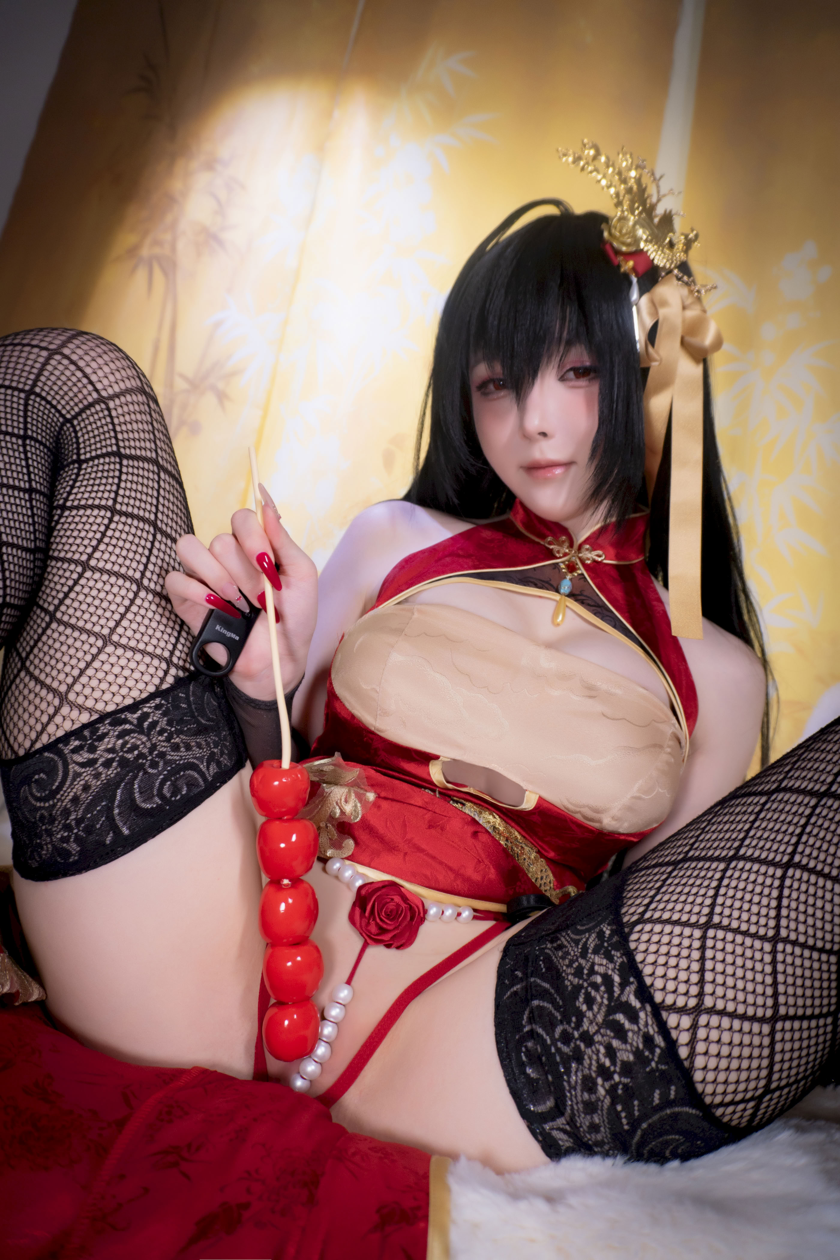 Đọc truyện hentai Tuyển tập Albums siêu phẩm Cosplay - Chap 1411 - Yi Xiaoyangze Dafeng Cheongsam