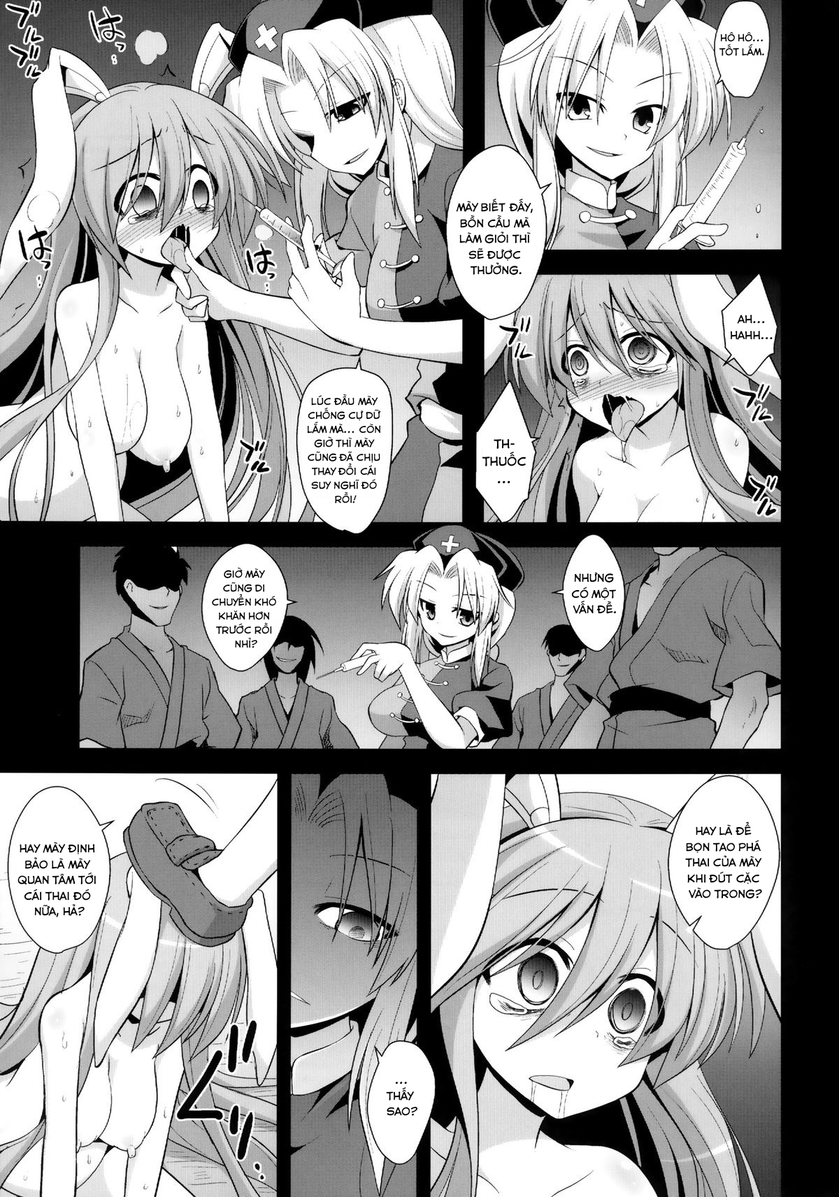 Đọc truyện hentai Buổi huấn luyện đặc biệt của Reisen(Touhou Project) - Chap 1.3(end)