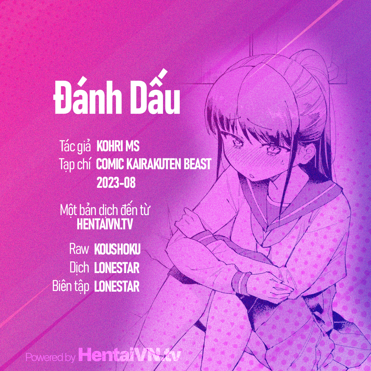 Đọc truyện hentai Đánh Dấu - Cute xỉu