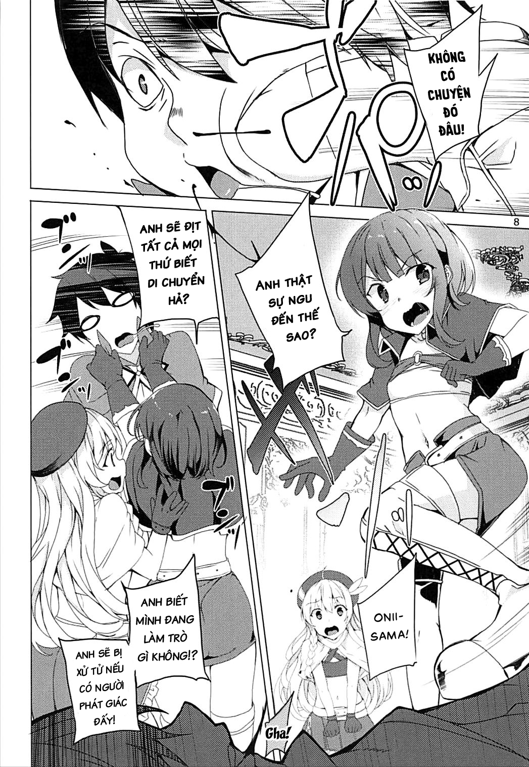 Đọc truyện hentai Kìa! Băng trộm của Megumin tái xuất! - Oneshot