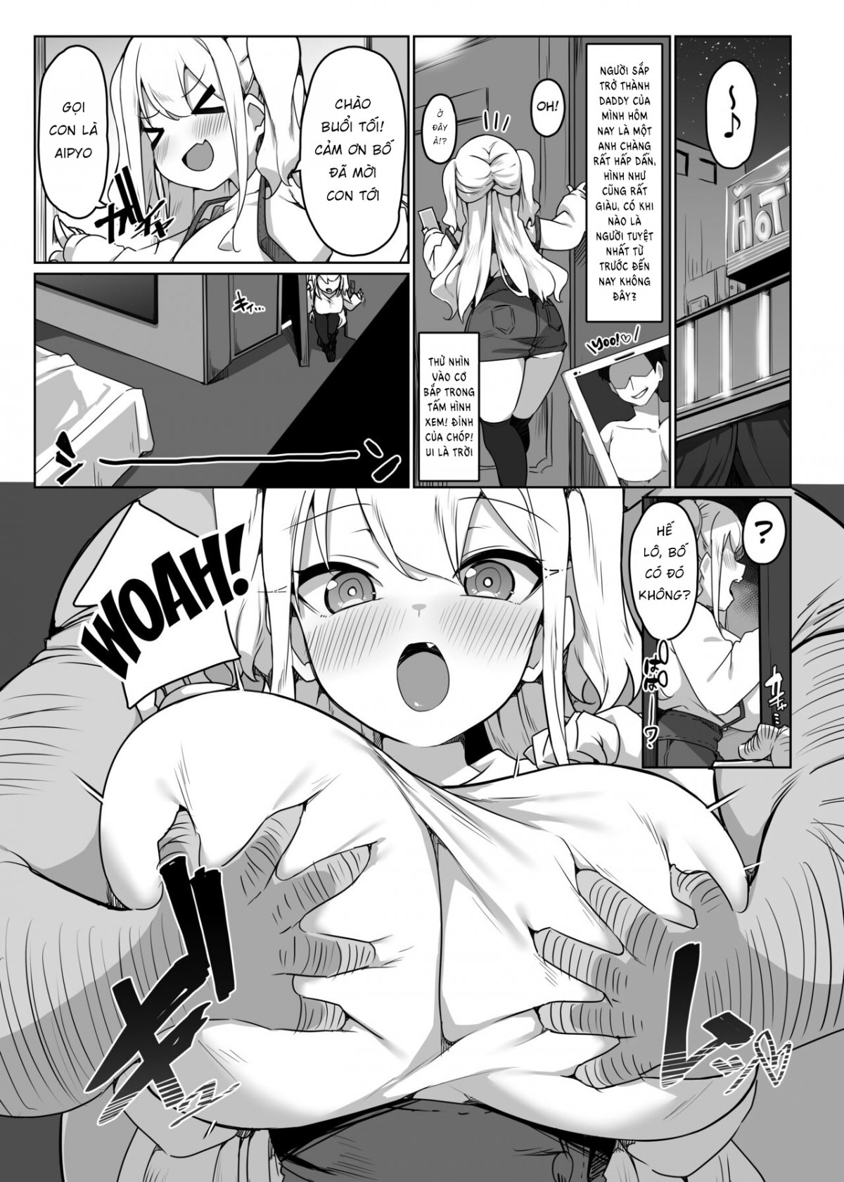 Đọc truyện hentai Chỉnh Đốn Bé Phò Loli Múp Rụp - Oneshot