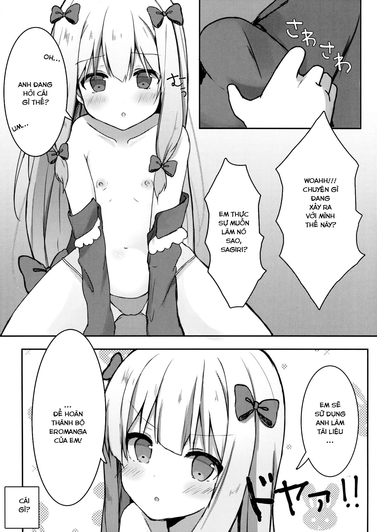Đọc truyện hentai Eromanga Sensei no Shiryou ni Natte Ippai Pakopako Suru Hon (Eromanga Sensei) - Oneshot