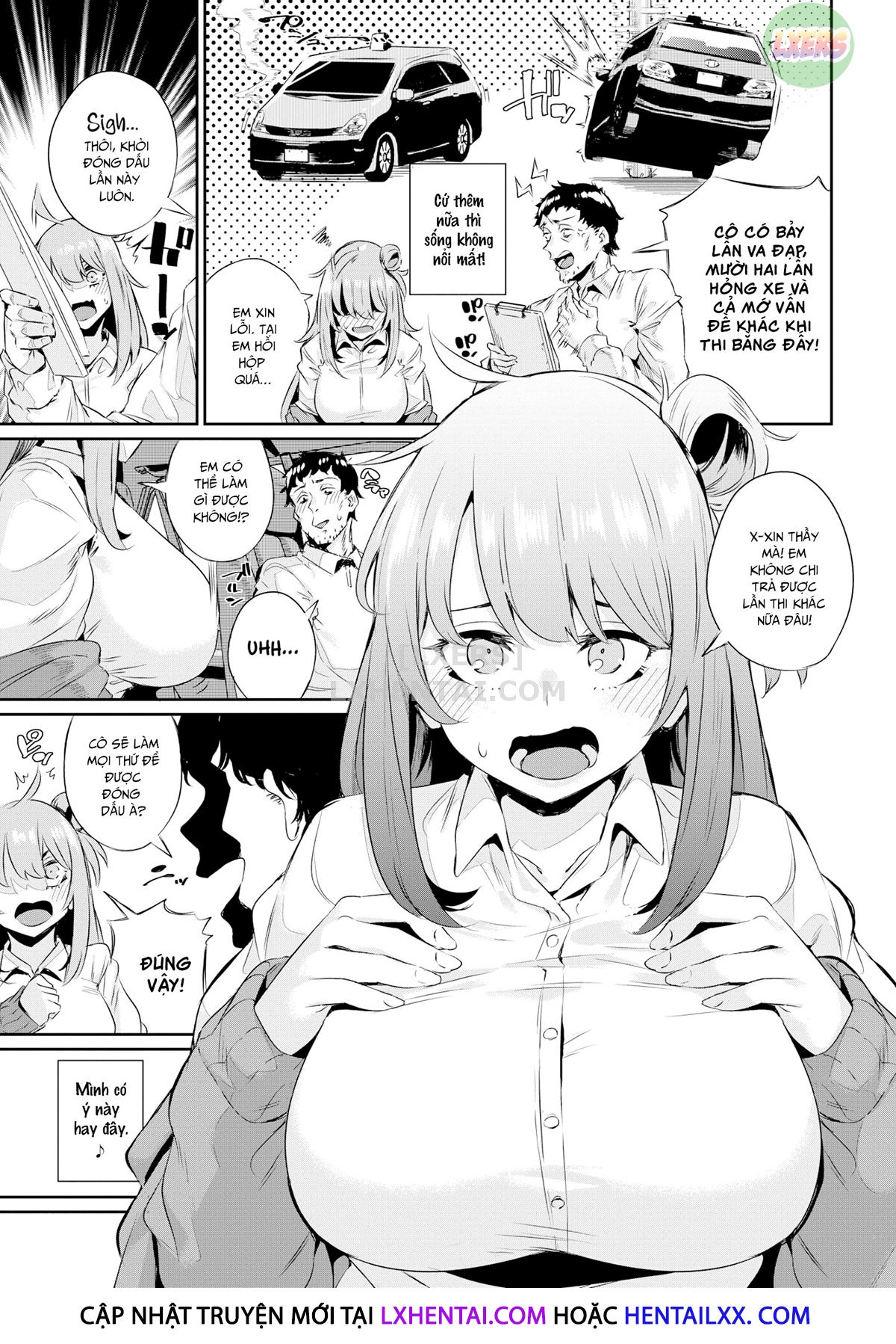 Đọc truyện hentai Giáo Viên Tình Dục Trên Xe Hơi - Oneshot