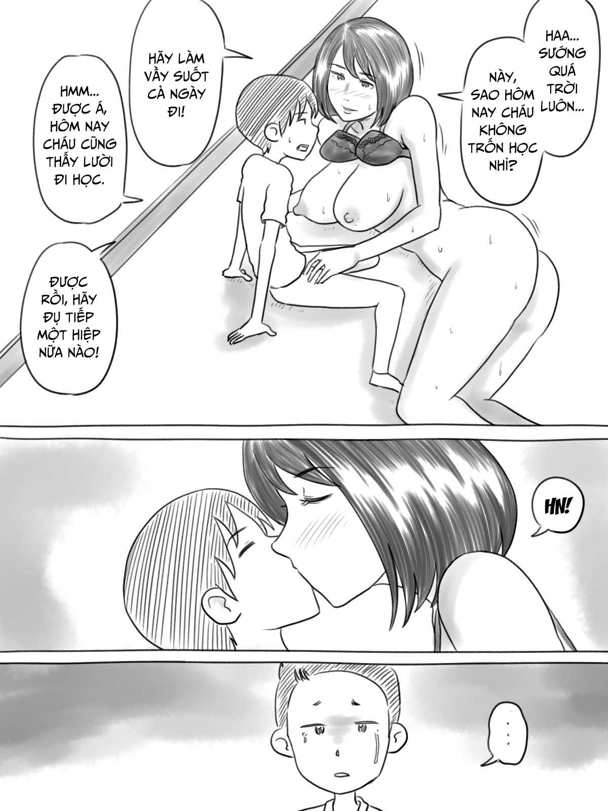 Đọc truyện hentai Iraira Shounen - Chap 4 - END