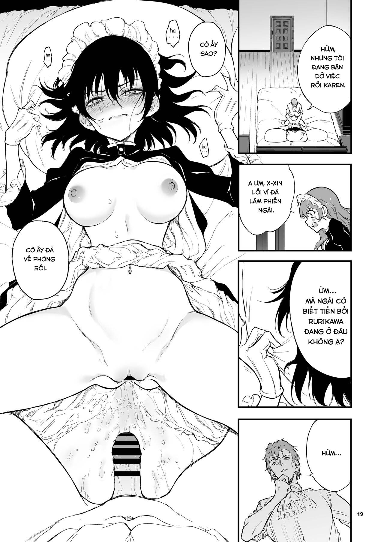 Đọc truyện hentai Maid Kyouiku - Chap 4