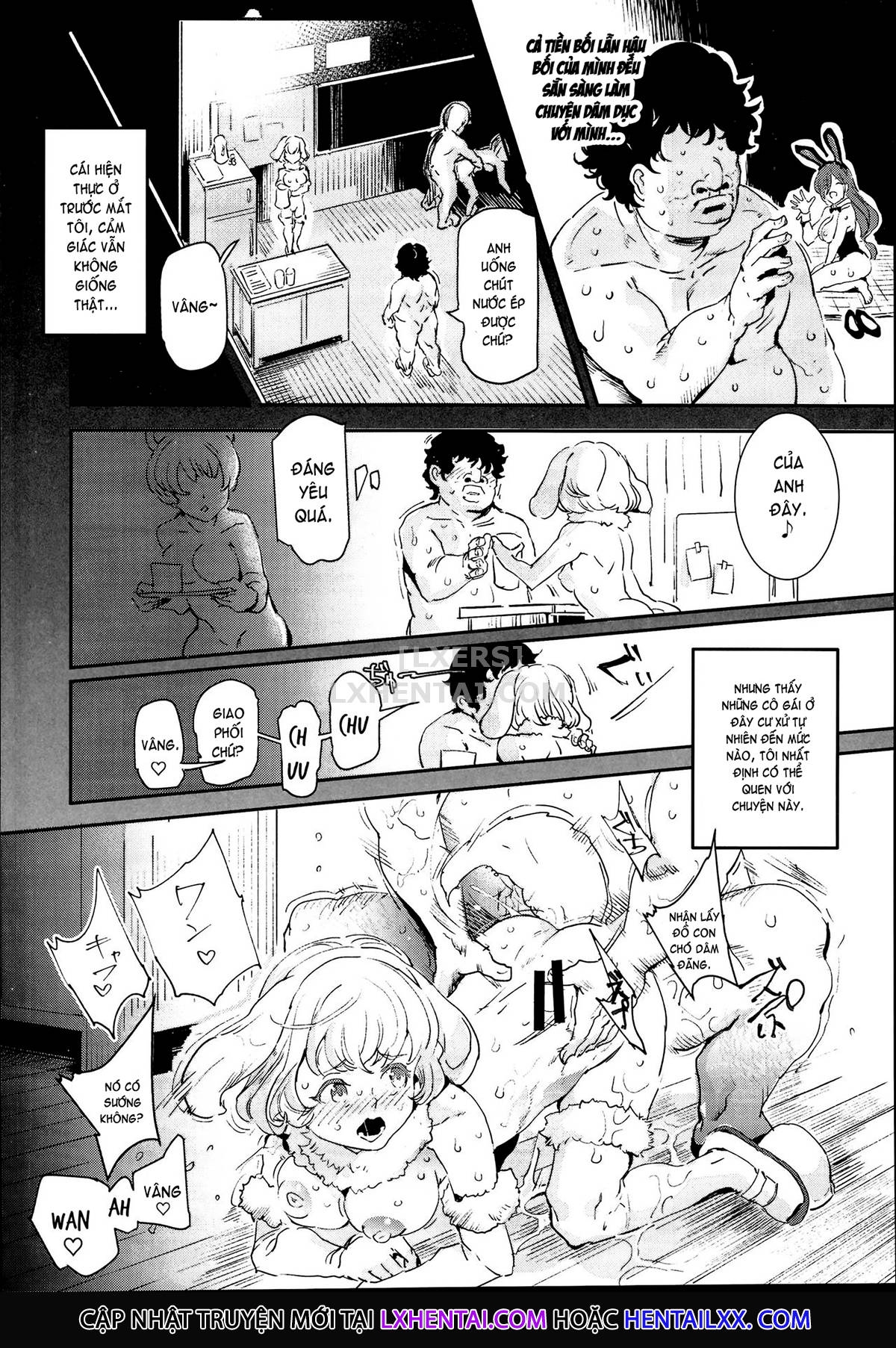 Đọc truyện hentai The Old School Building's Backstage Festival - Chap 2 - Is Your Order Mating? Animal Petting Cafe Edition