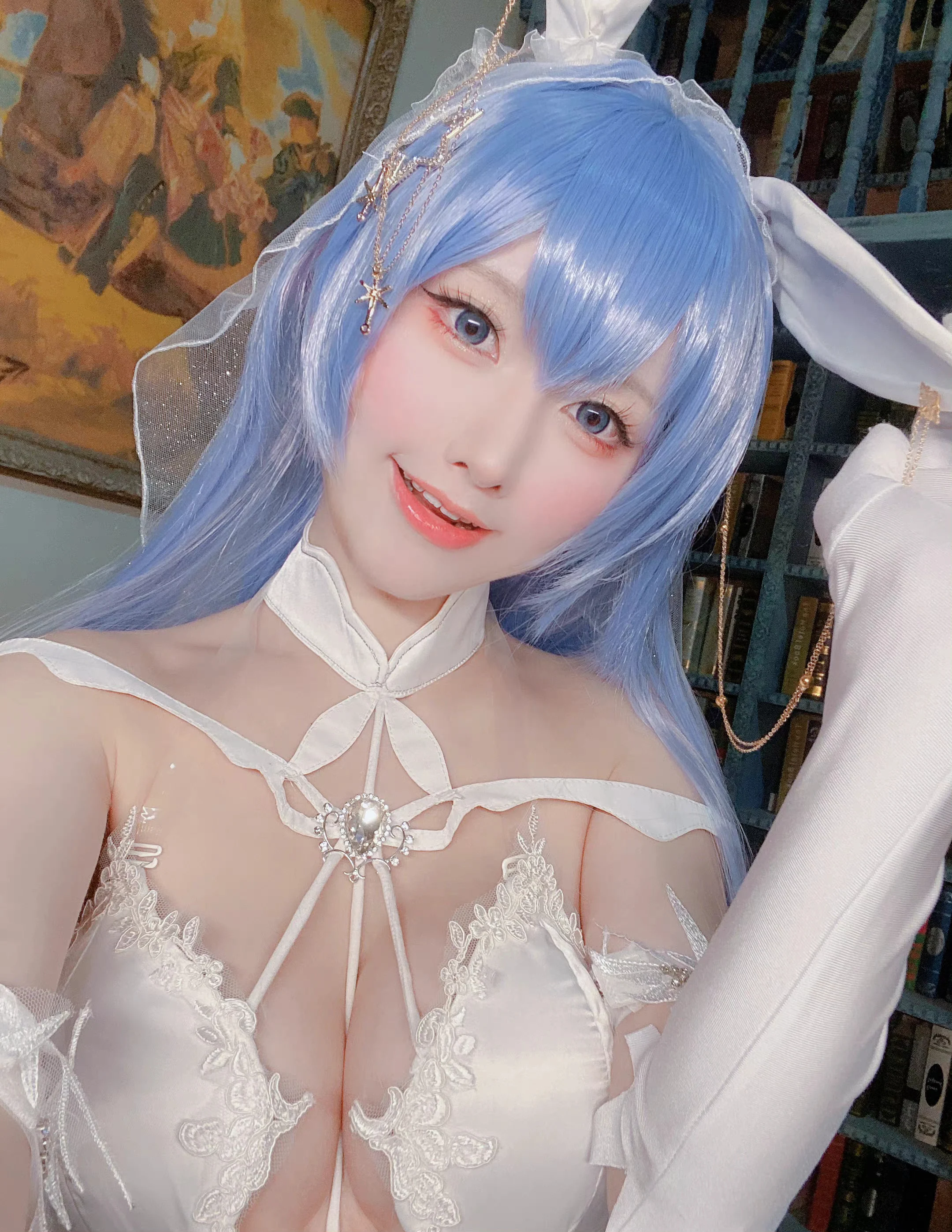 Đọc truyện hentai Tuyển tập Albums siêu phẩm Cosplay - Chap 538 - [Ahban is Cat] Azur Lane New Jersey Snow Ceremony
