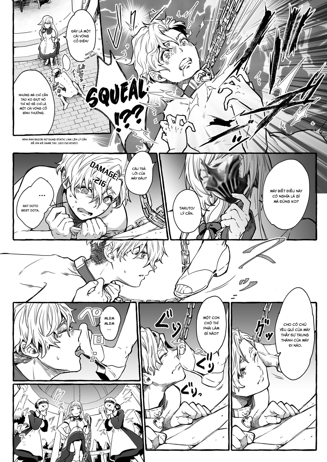 Đọc truyện hentai Osu Inu Ni Metorareta Otoko; ~ Teishuku Na Hanayome Inu No Sodatekata ~ - Oneshot