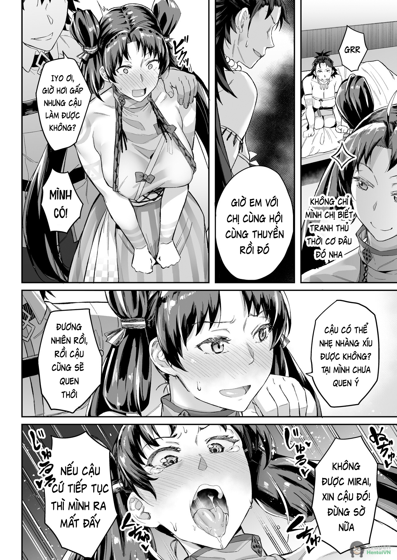 Đọc truyện hentai Mirai-kun no Onegai o Kotowarenai Himiko-sama 2 - Iyo Hen (Fate/Grand Order) - Oneshot