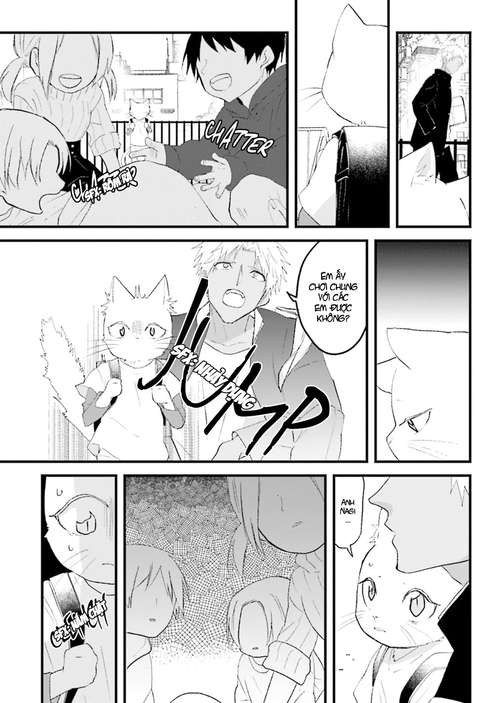 Đọc truyện hentai Trai và Mèo - Chap 2