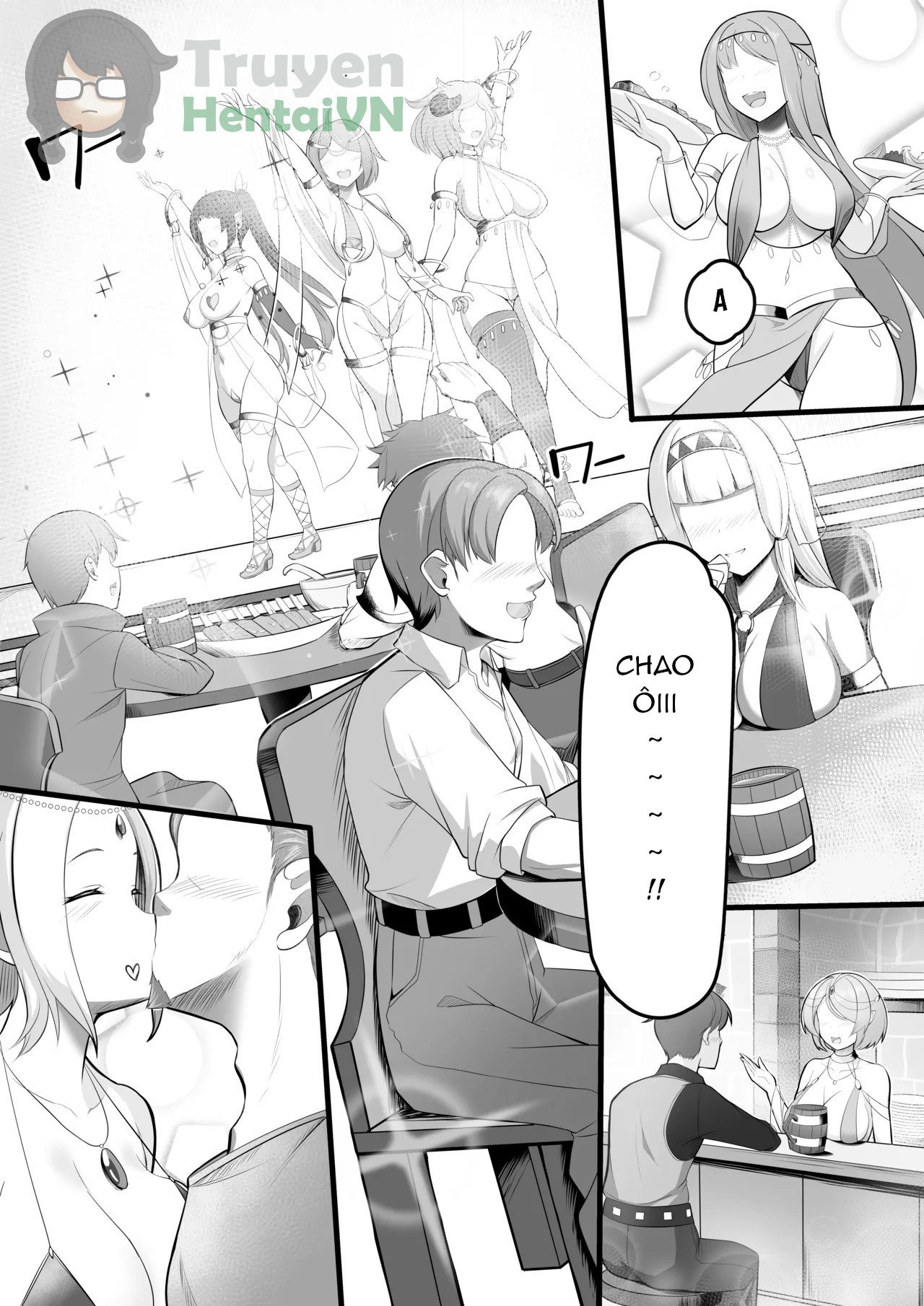 Đọc truyện hentai Odoriko Shoukan ni Ittara, Bijin Elf no Odoriko ga Ippai Shiboritotte Kureta Ohanashi - Oneshot