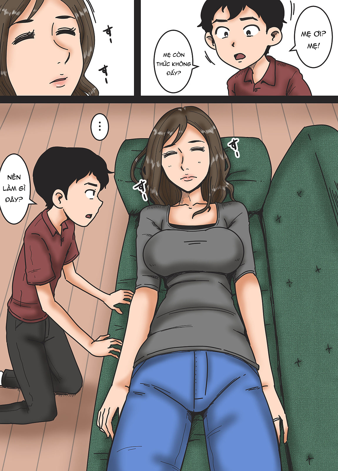 Đọc truyện hentai Putting Mother to Sleep - Oneshot