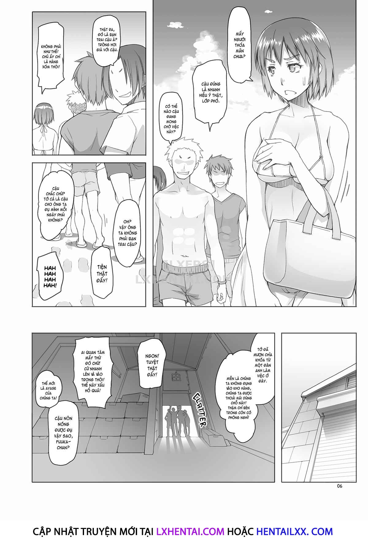 Đọc truyện hentai Fuuka-Chan Natsu Nikki - Oneshot