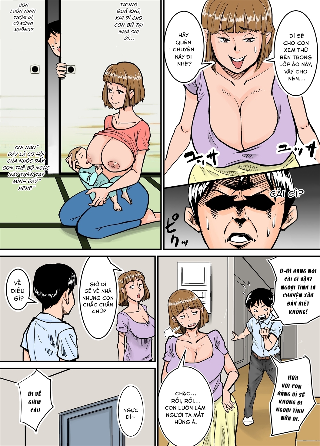 Đọc truyện hentai Eroi Oba-san - Oneshot