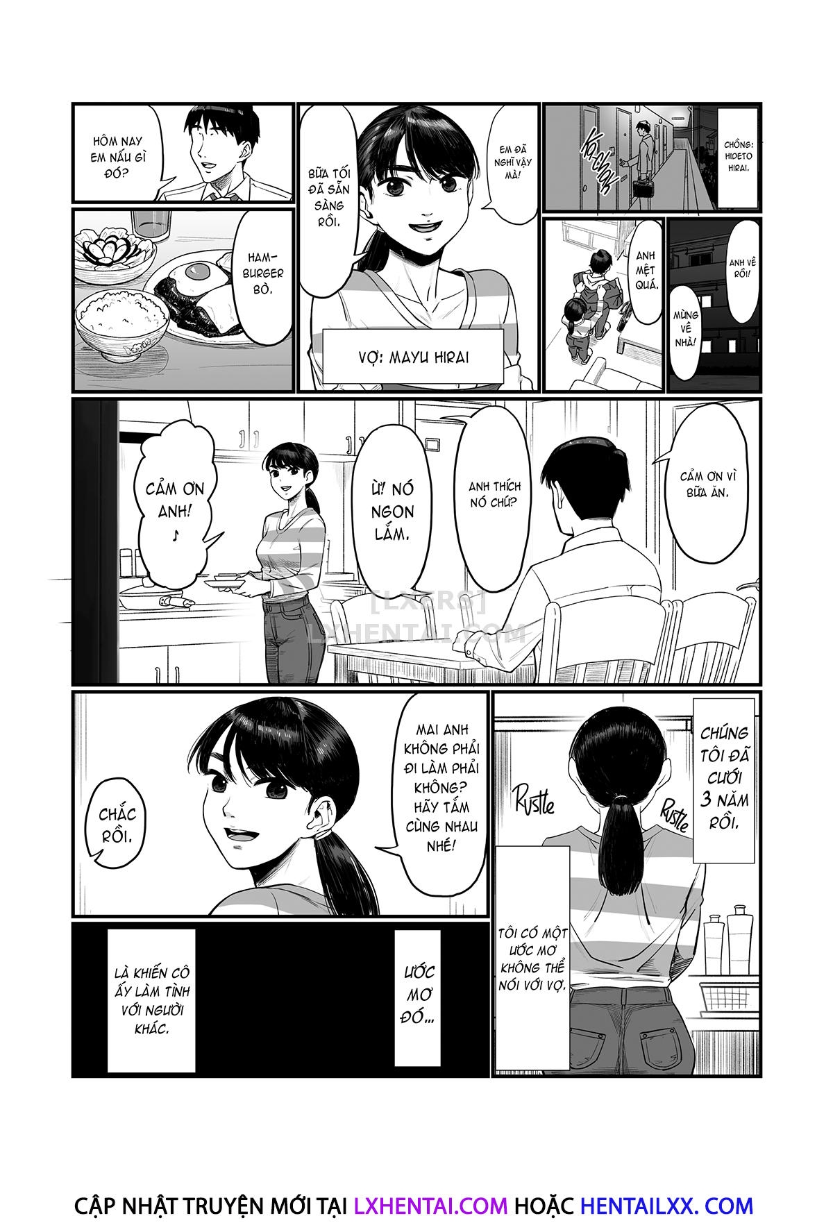 Đọc truyện hentai Tsuma O Dakaseru Otto-Tachi - Oneshot - Không che