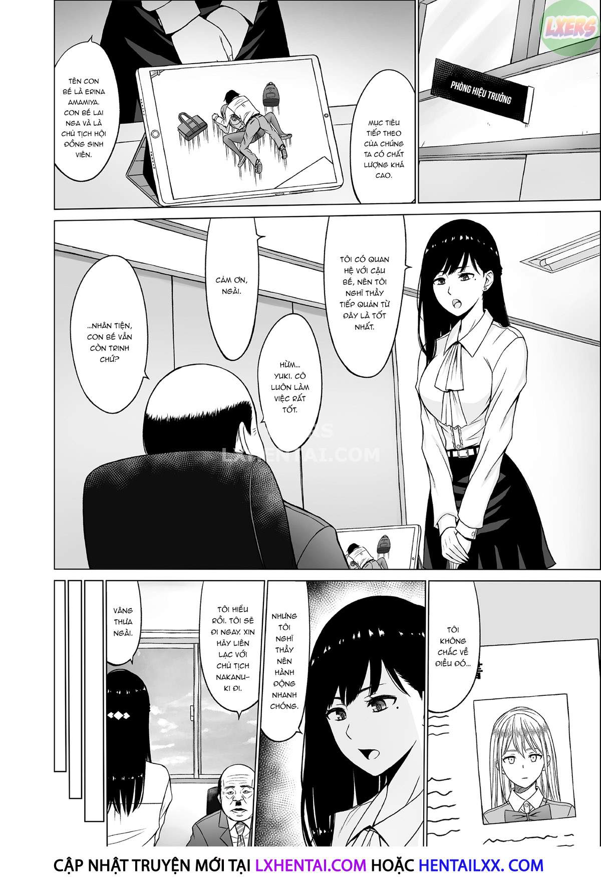 Đọc truyện hentai Học viện khiêu dâm - Chap 2