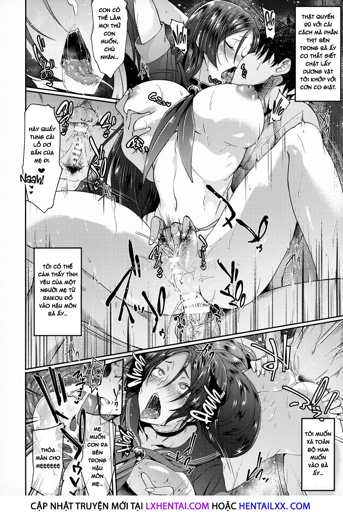 Đọc truyện hentai Raikou Mama Boseiteki Sakusei Nama Houshi. - Chap 2