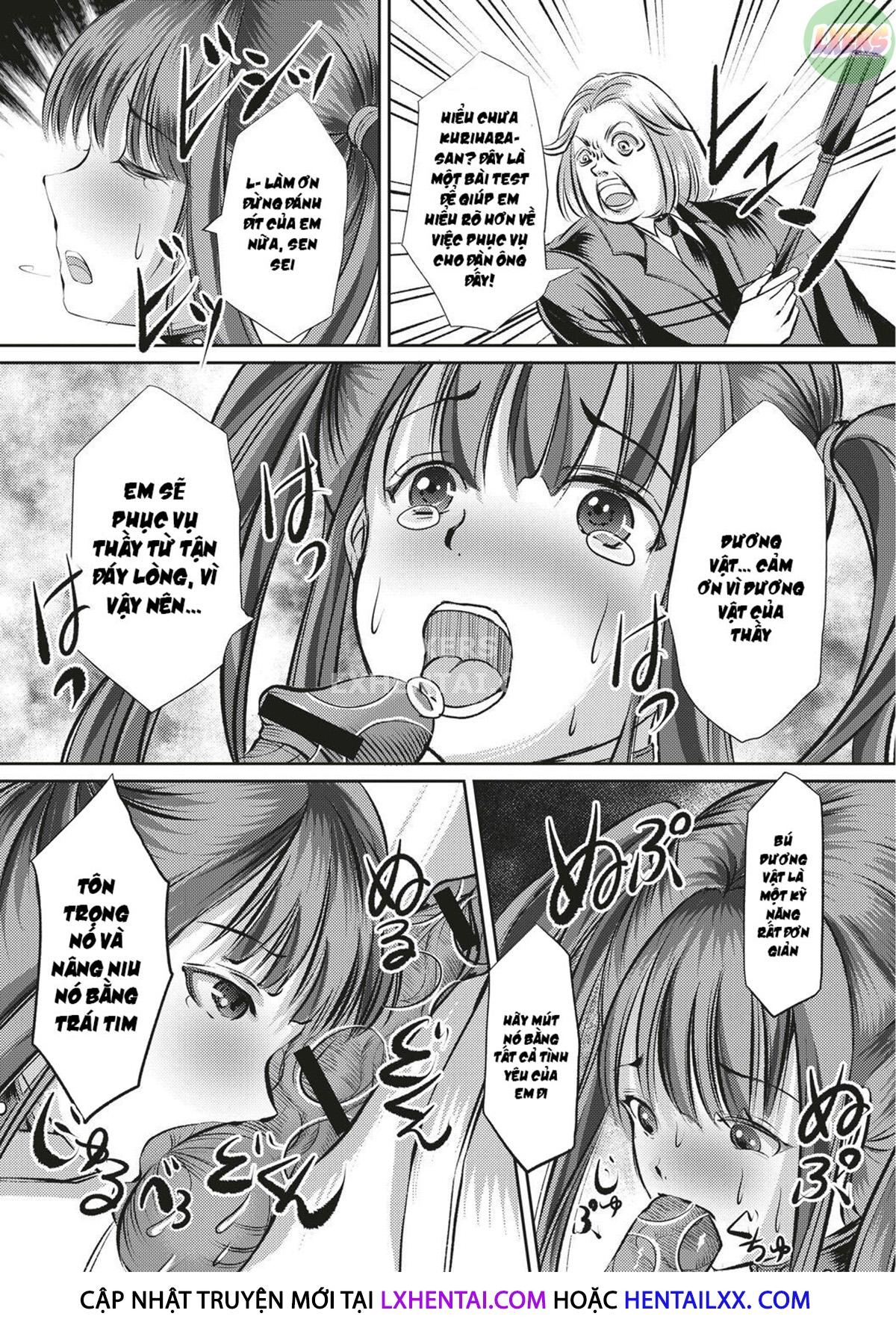 Đọc truyện hentai Kinbaku Seidorei Choukyou Gakuen - Chap 3