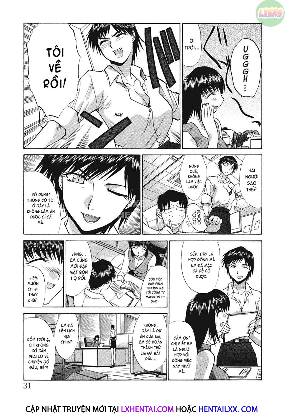 Đọc truyện hentai Hello Work - Chap 2