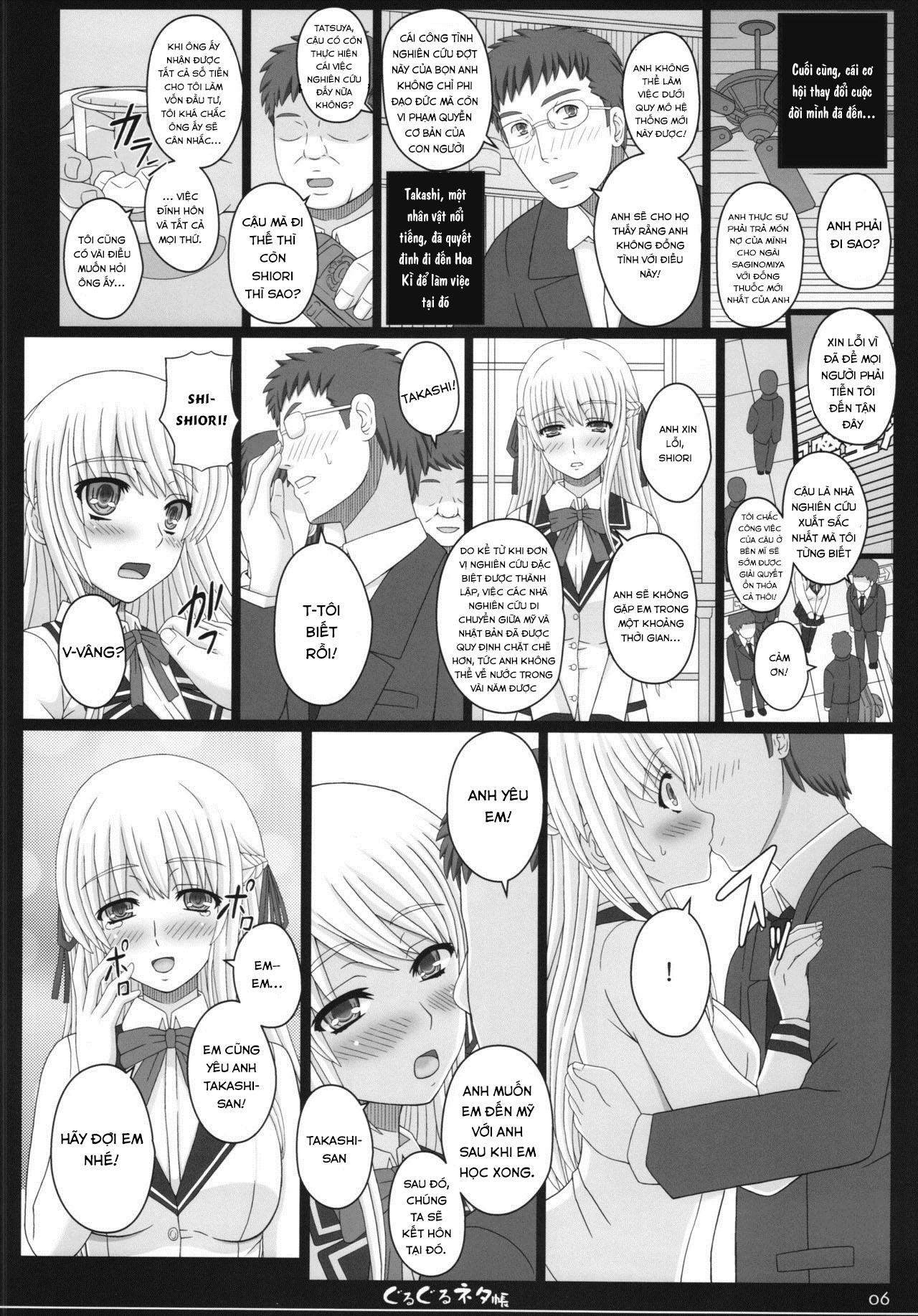 Đọc truyện hentai Shiawase no Katachi no Guruguru Netachou 83R + Paper - Oneshot.