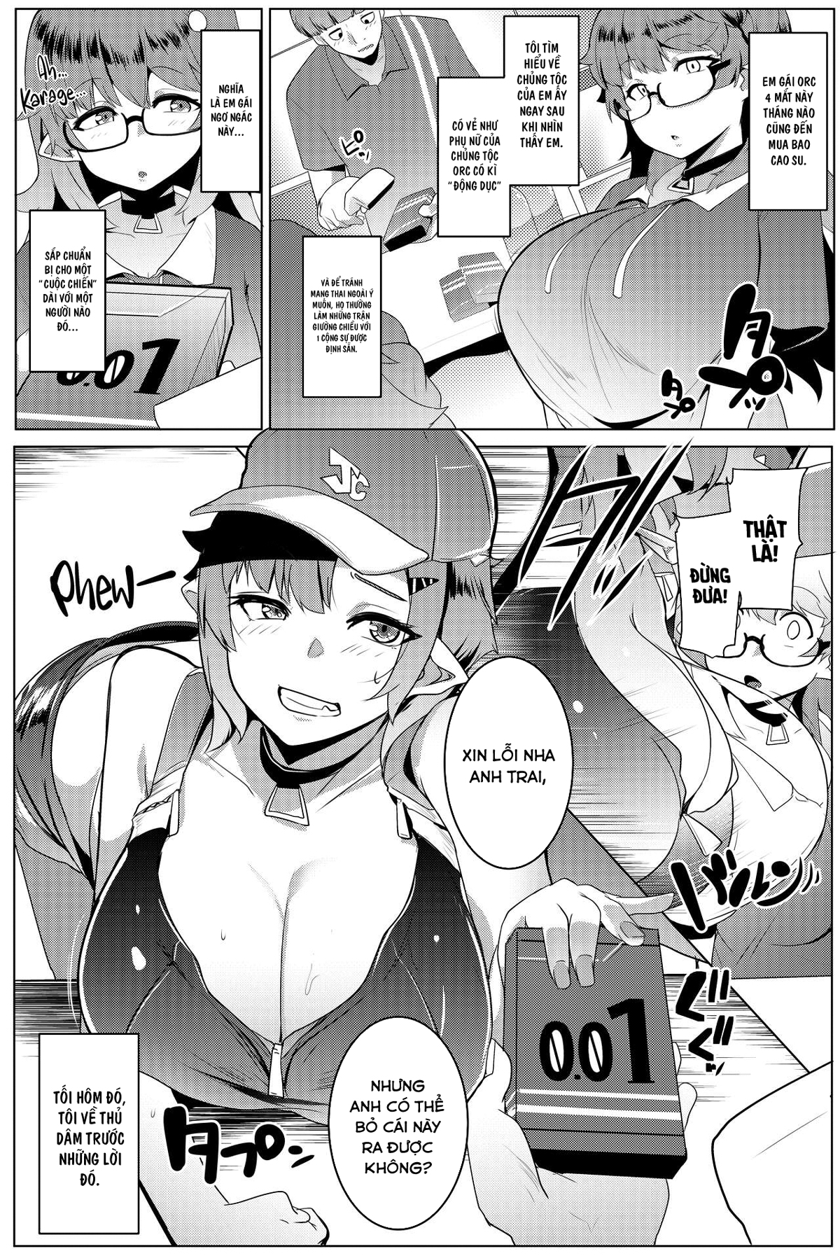 Đọc truyện hentai Em gái tôi là một bé Orc - Chap 5