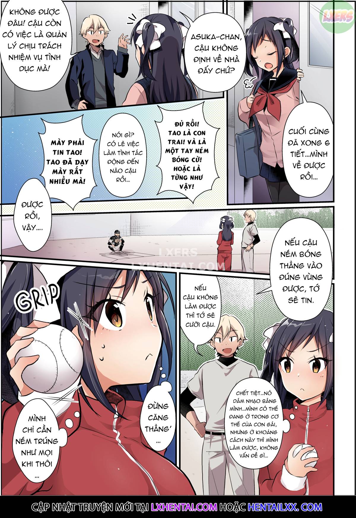 Đọc truyện hentai Cựu Á quân của đội bóng chày là một cô gái điếm - Oneshot