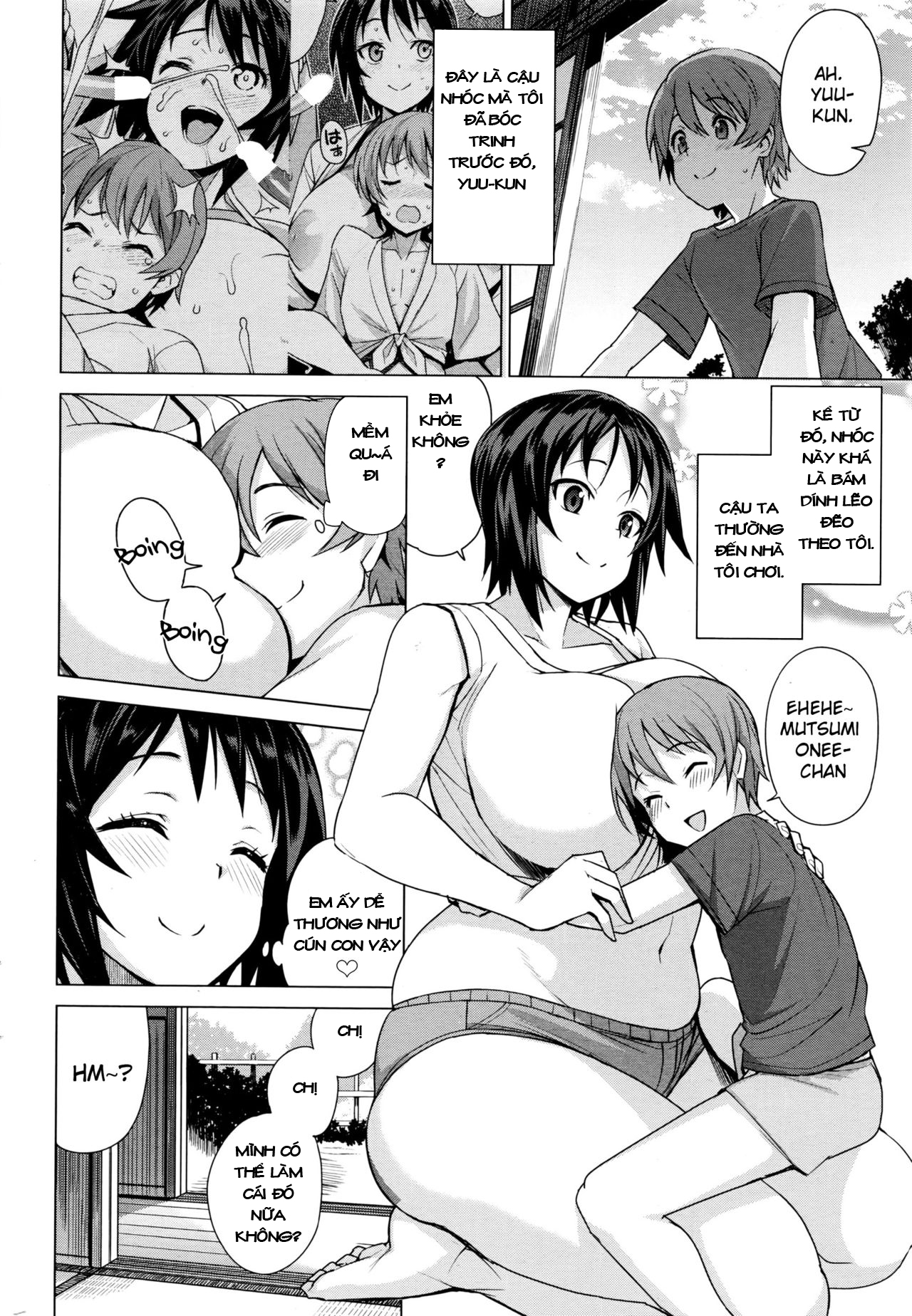 Đọc truyện hentai Mutsumi-san no Hanshoku Katsudou Kiroku - Chap 3: Mùa hè sôi động!