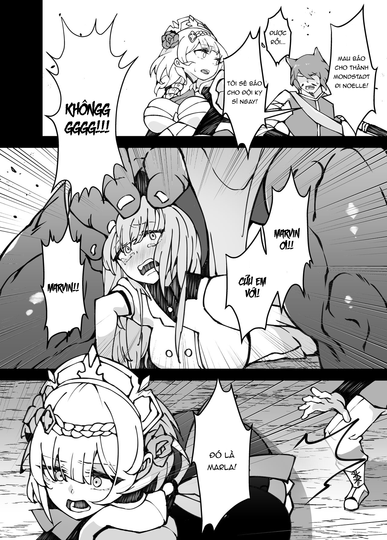 Đọc truyện hentai Noelle, Đóa Hoa Chưa Vinh Danh Đã Úa Tàn! - Nhân văn