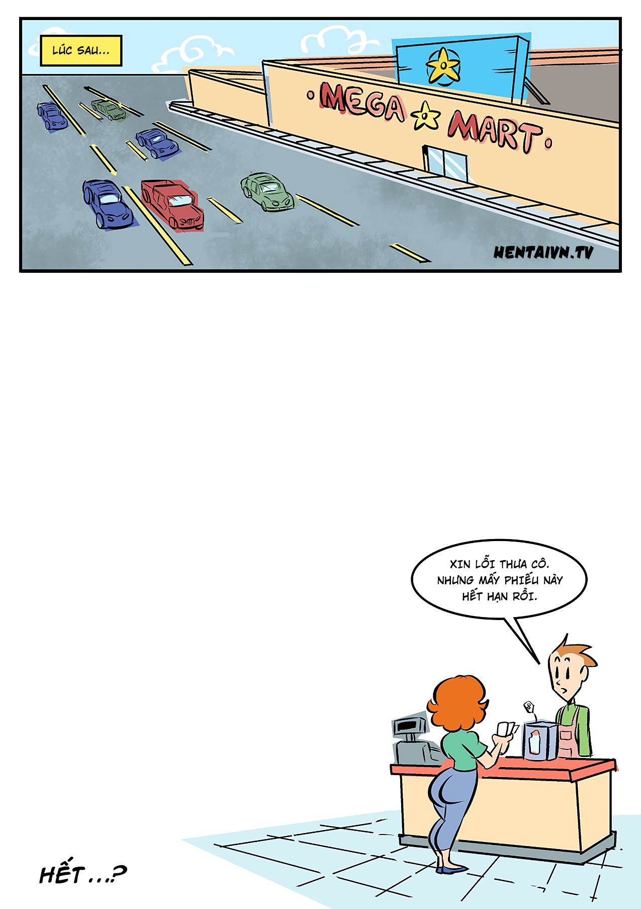 Đọc truyện hentai Bà nội trợ nghiện đồ giảm giá - Oneshot