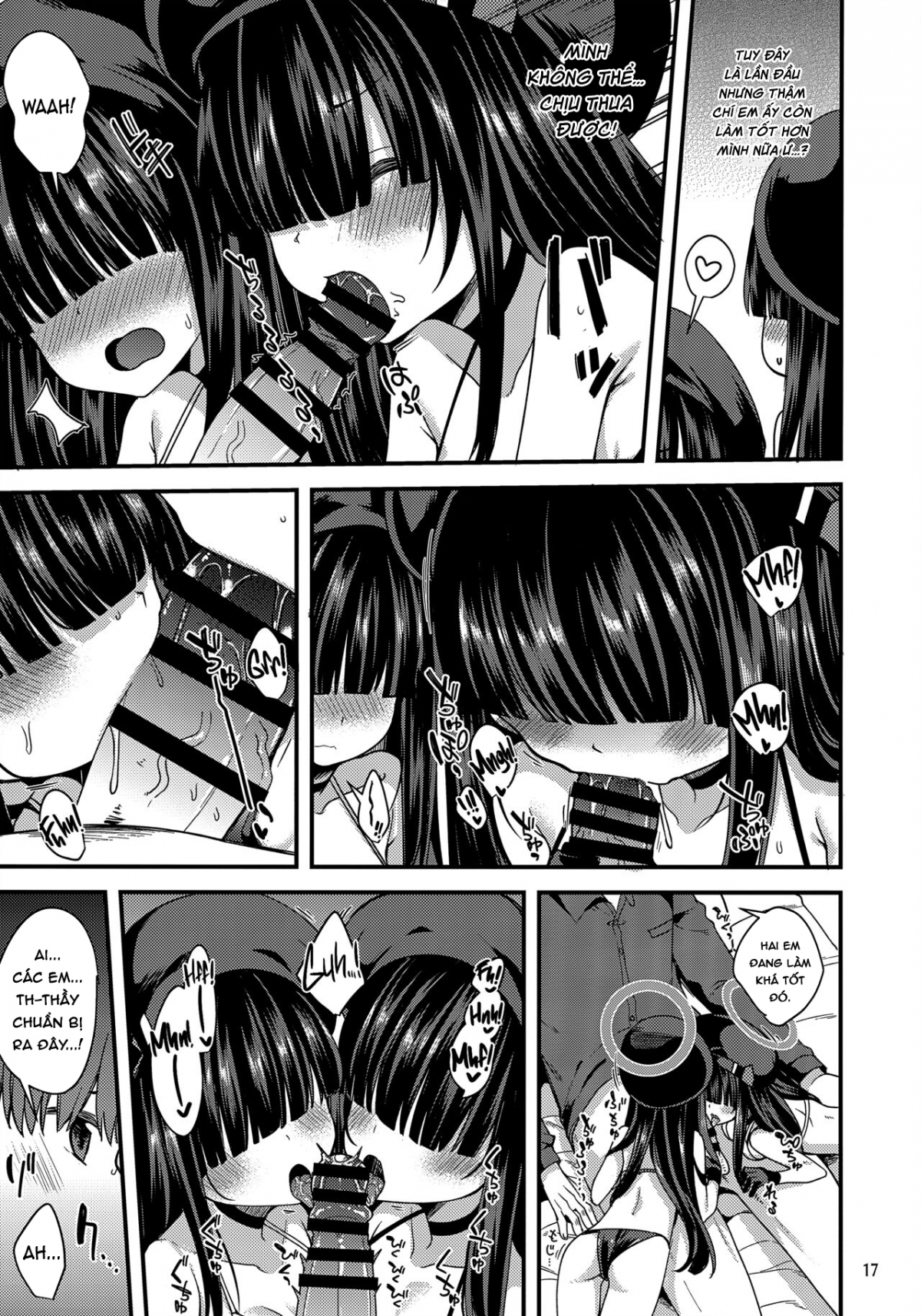 Đọc truyện hentai Những Thiếu Nữ Với Đôi Mắt Bị Che Khuất - Oneshot