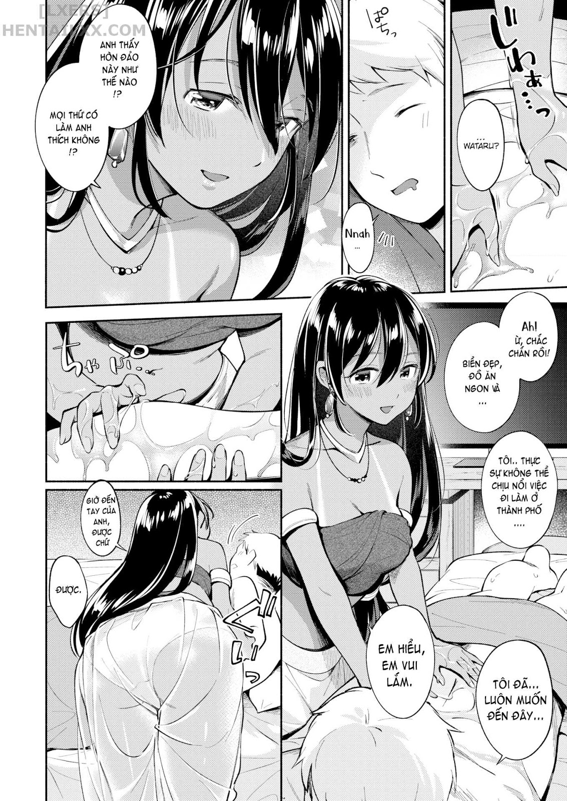 Đọc truyện hentai Okaeri - Chap 3 - Tropical Escape