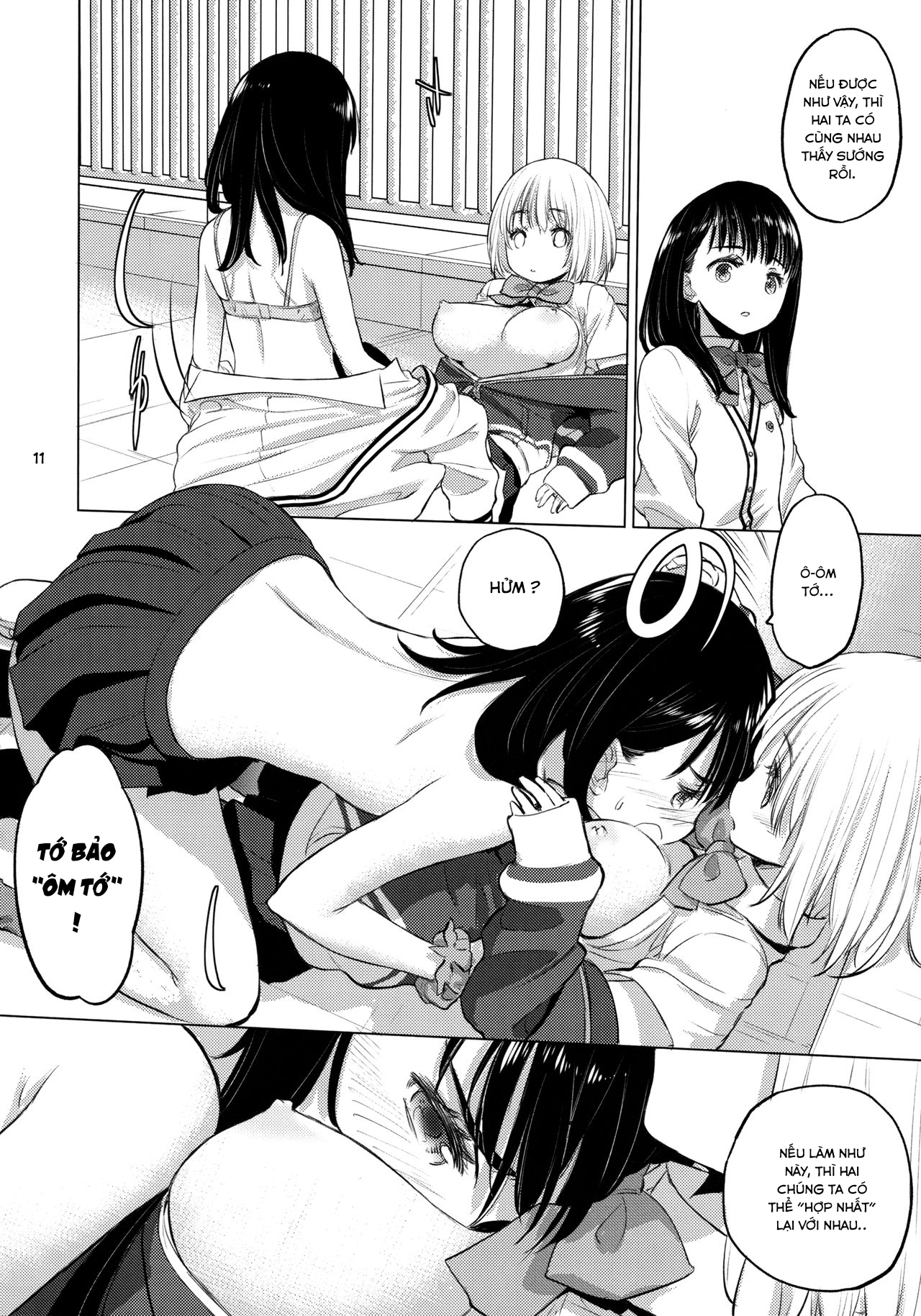 Đọc truyện hentai Nắm lấy tay tớ - 1sho cà phê sữa