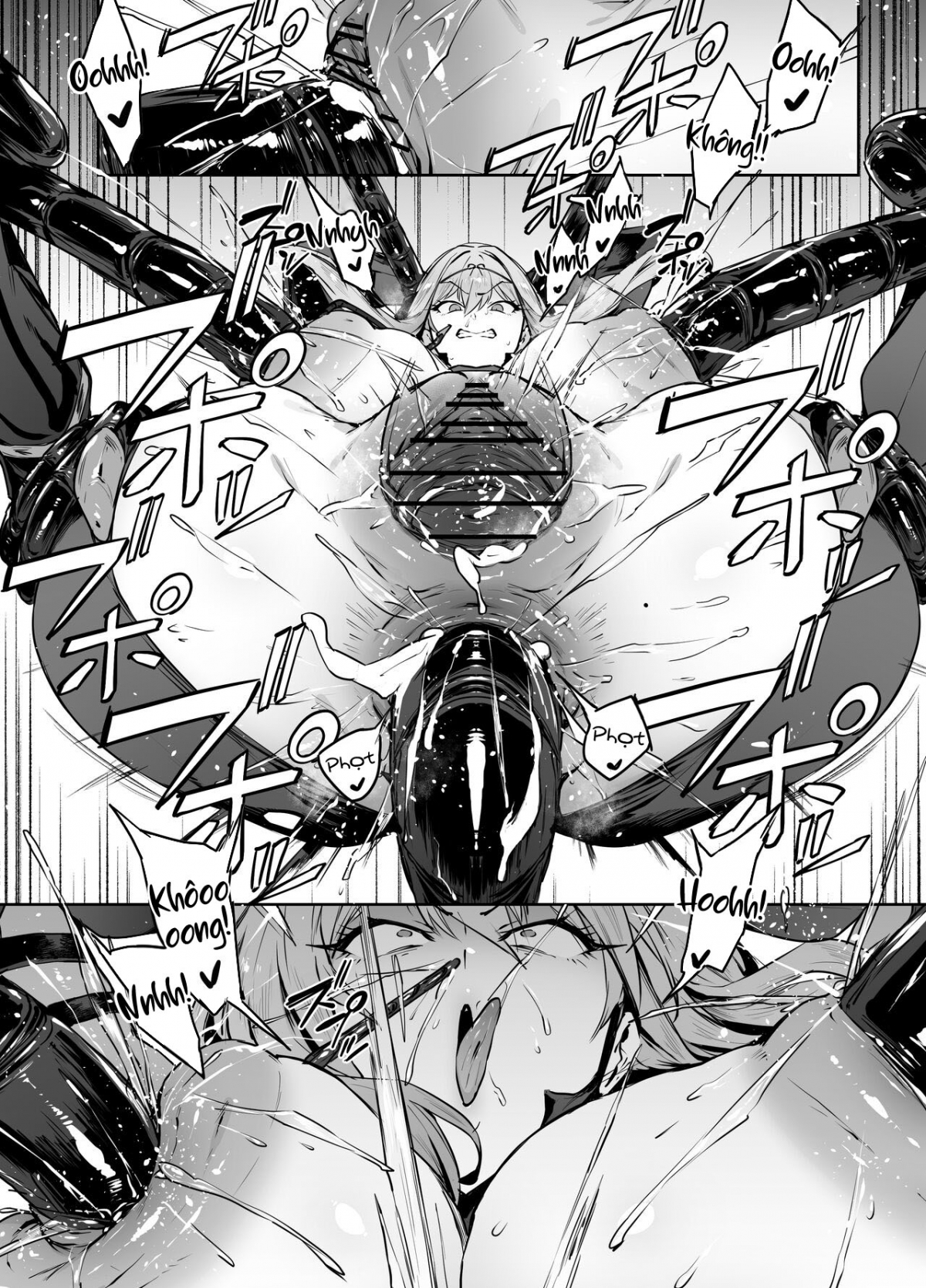 Đọc truyện hentai Quái vật xúc tu - Oneshot