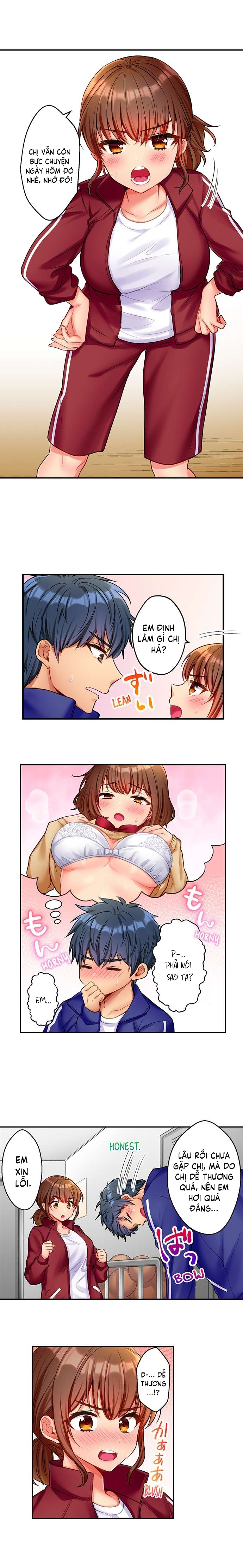 Đọc truyện hentai Những giây phút dâm đãng bên người bạn thuở nhỏ - Chapter 4: Làm sao mà chị có thể thoát khỏi em