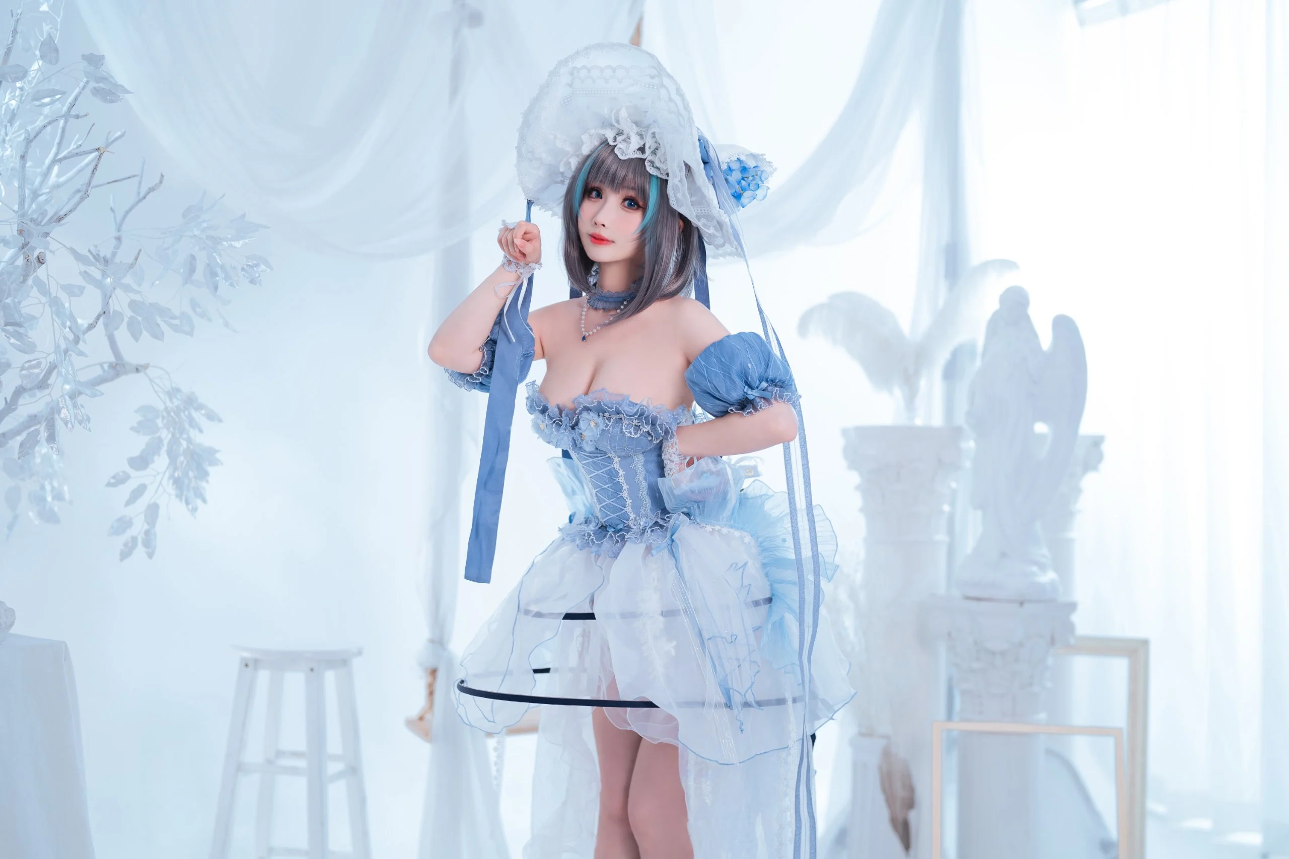 Đọc truyện hentai Tuyển tập Albums siêu phẩm Cosplay - Chap 579 - Ryoko - Cheshire Ice Princess